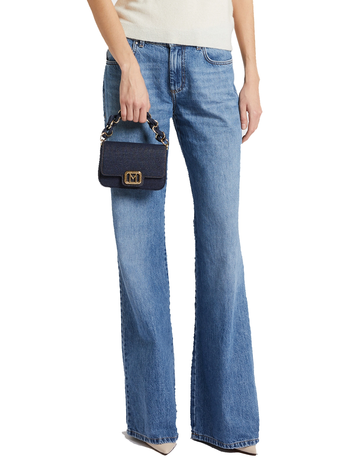 BORSA A SPALLA LONTRA4 DONNA BLU