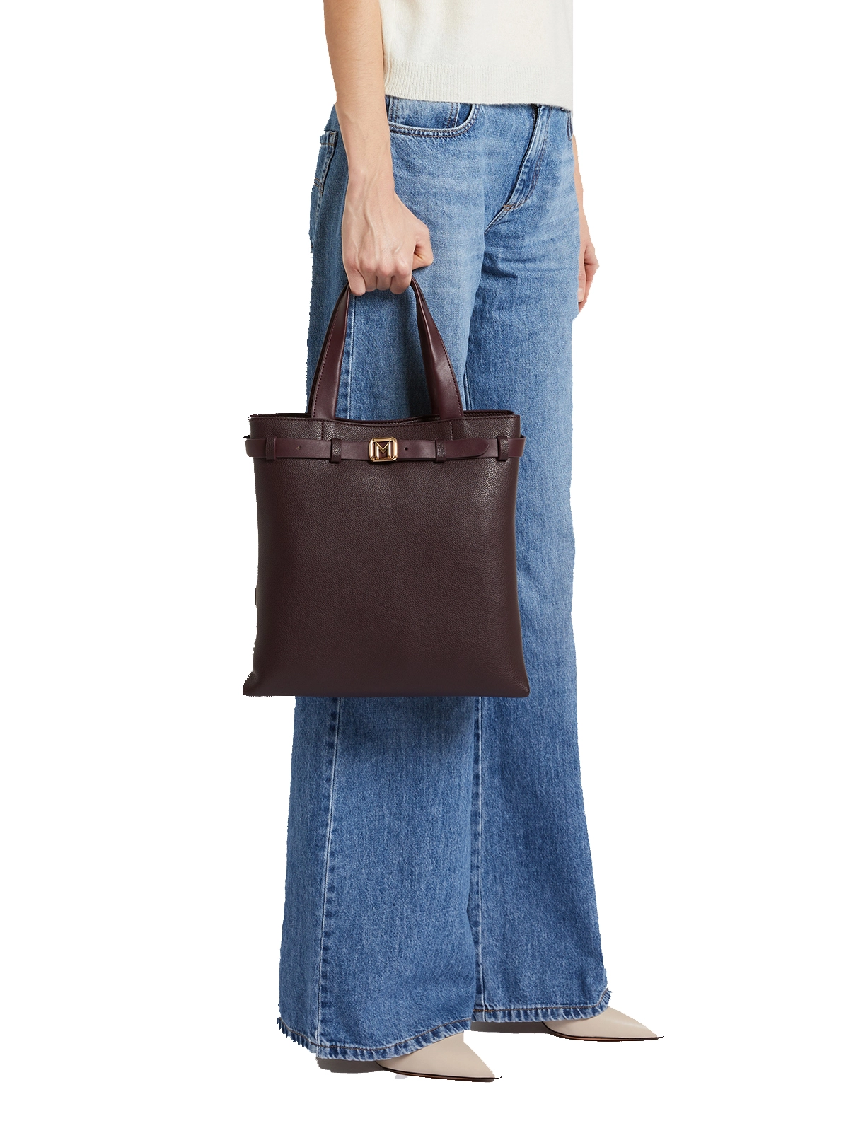 BORSA A SPALLA SALERNO DONNA MARRONE