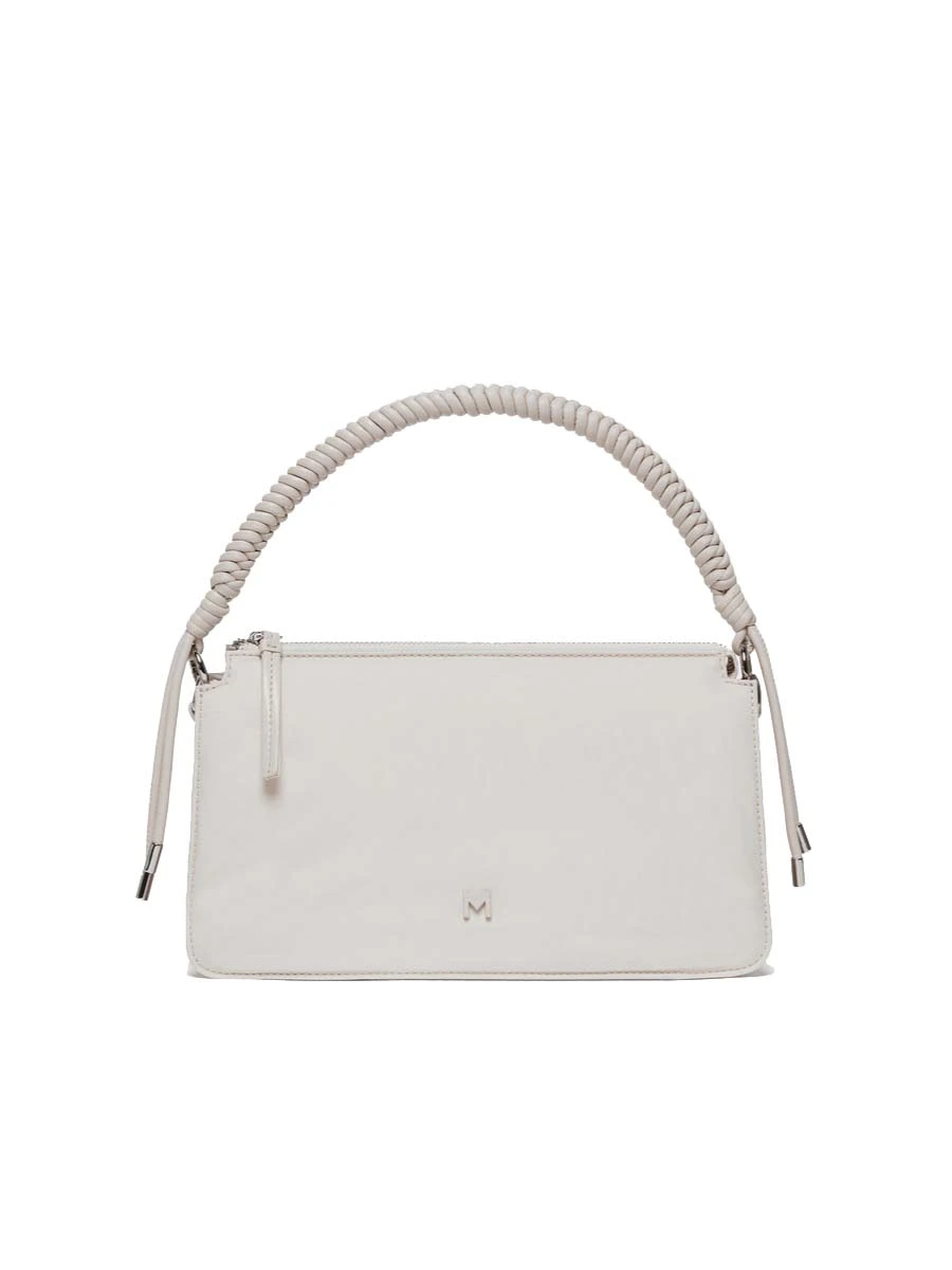 BORSA A MANO ROSATEA DONNA BIANCO