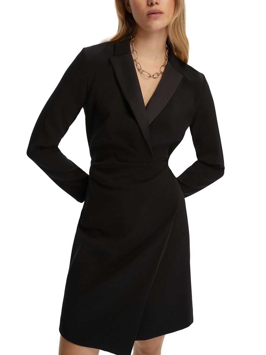 VESTITO BISTRETCH DONNA NERO