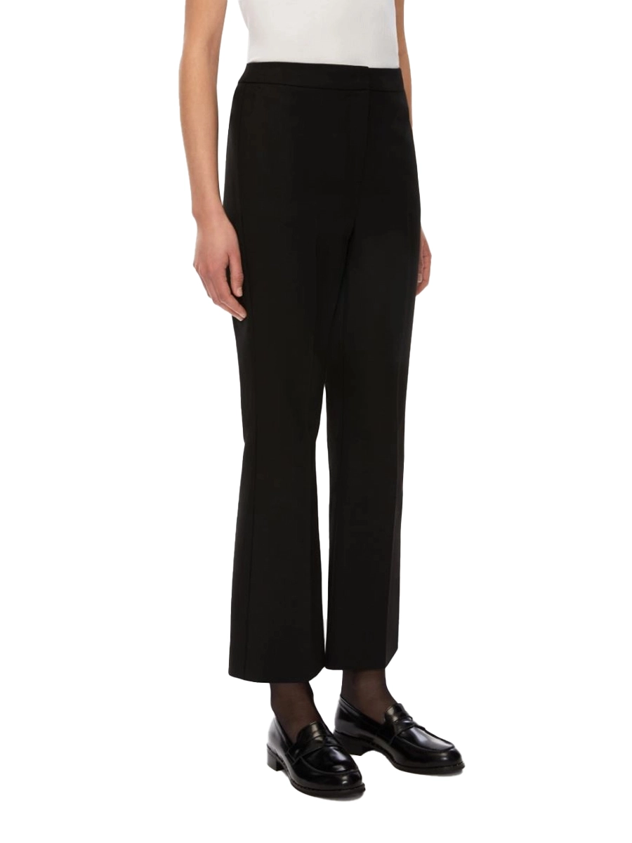 PANTALONI A ZAMPA CON PINCES TORQUAY DONNA NERO