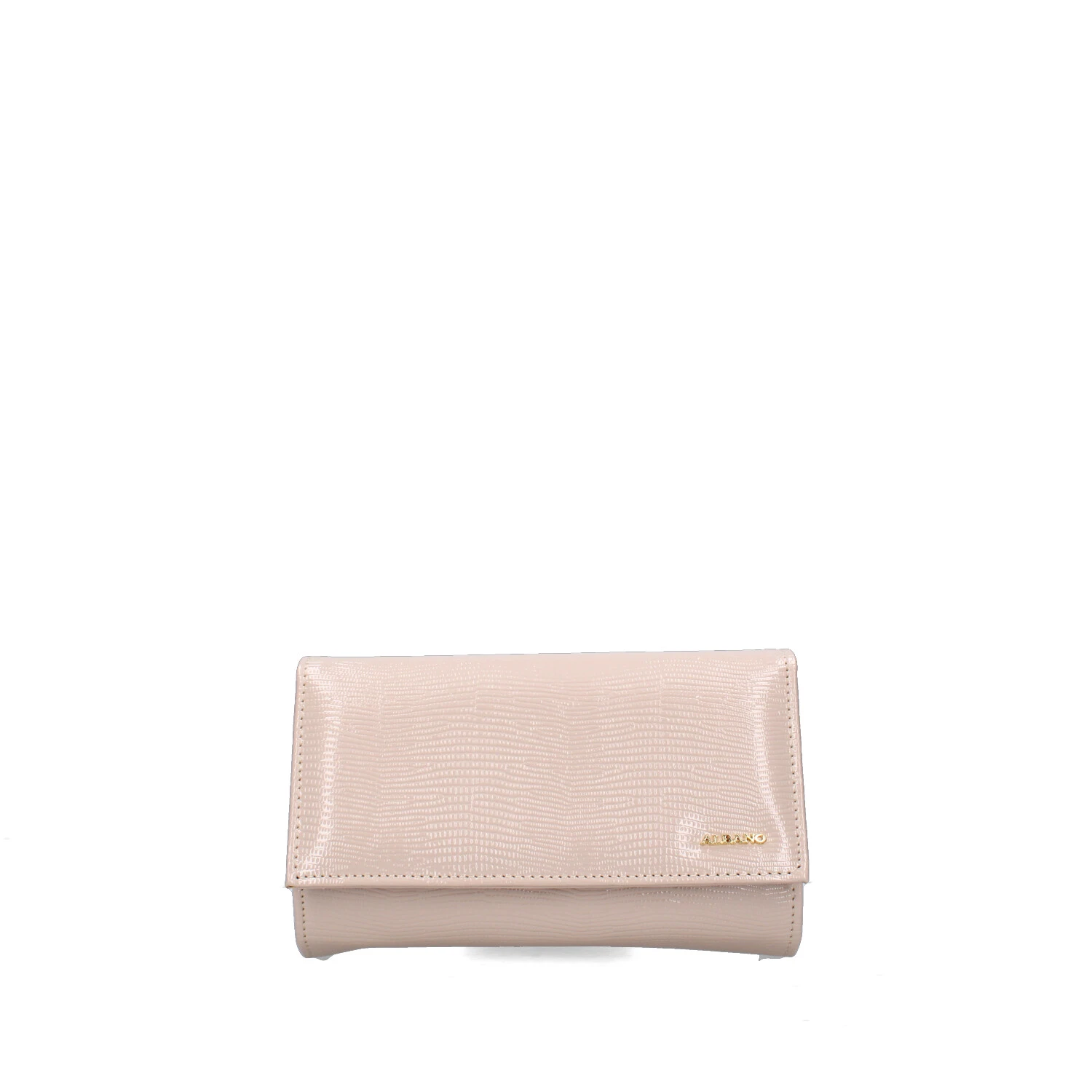 POCHETTE TARGHETTA ORO DONNA ROSA