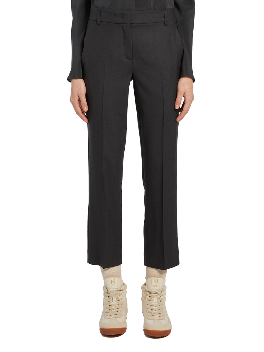 PANTALONI IN LANA MATRICE DONNA ANTRACITE