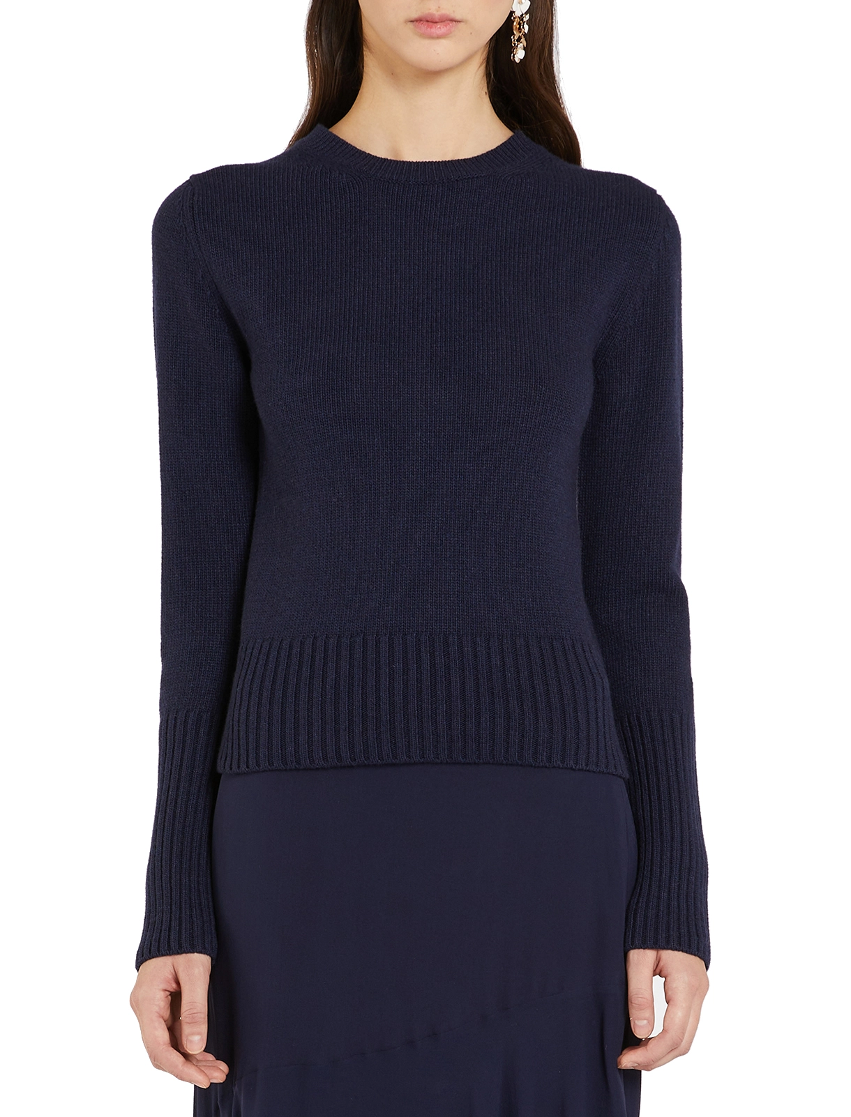GIROCOLLO CAPANNA DONNA BLU