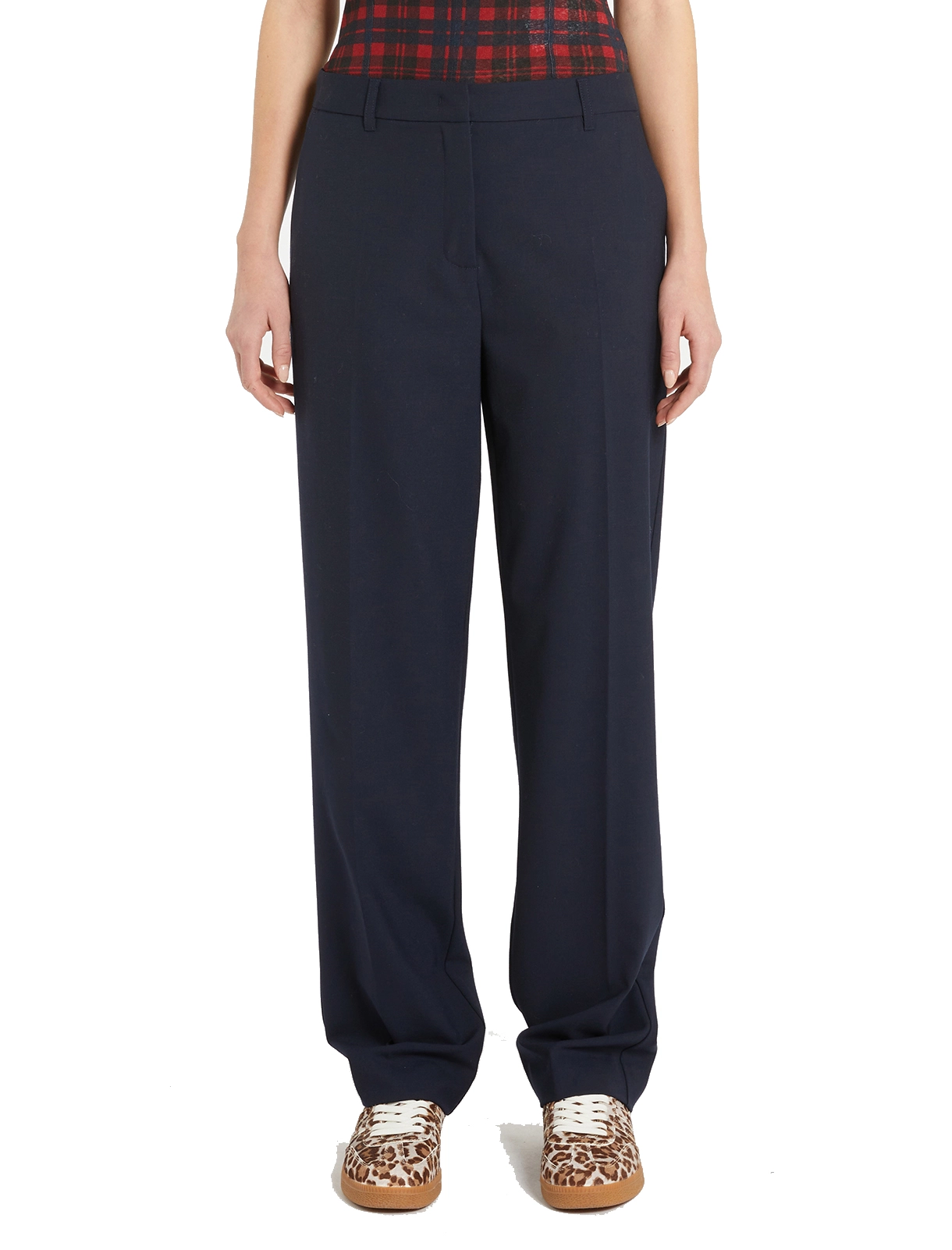 PANTALONE PALAZZO MOTRICE DONNA BLU