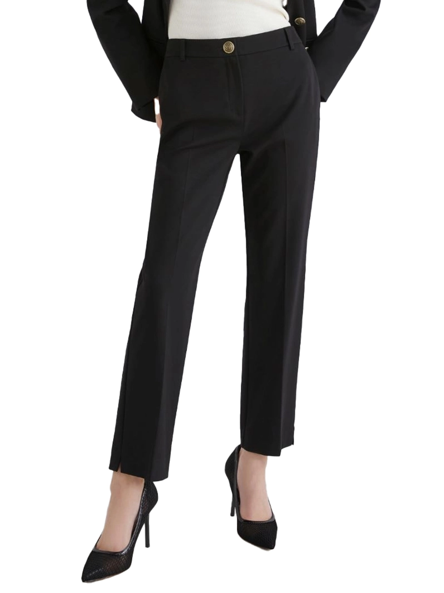 PANTALONE CHINO ALETTA DONNA NERO