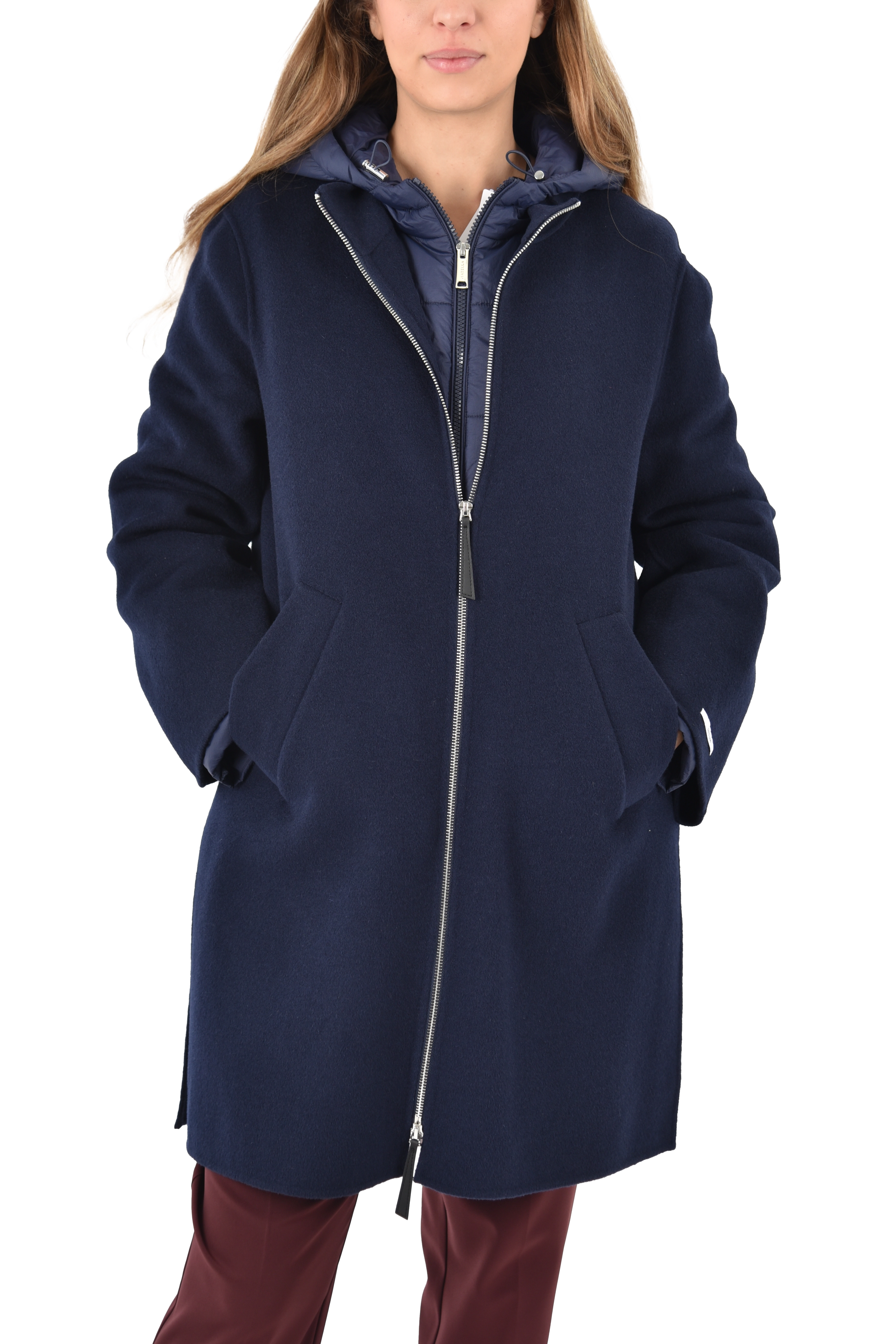 CAPPOTTO CON IMBOTTITURA REMOVIBILE MORIANA DONNA BLU