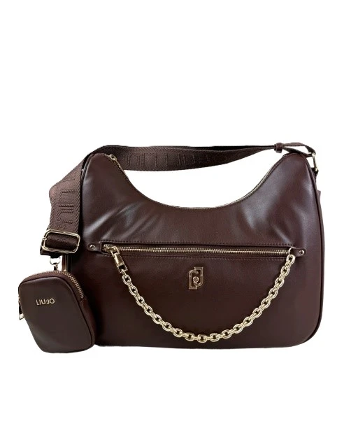BORSA A SPALLA AF5322E0077 DONNA MARRONE