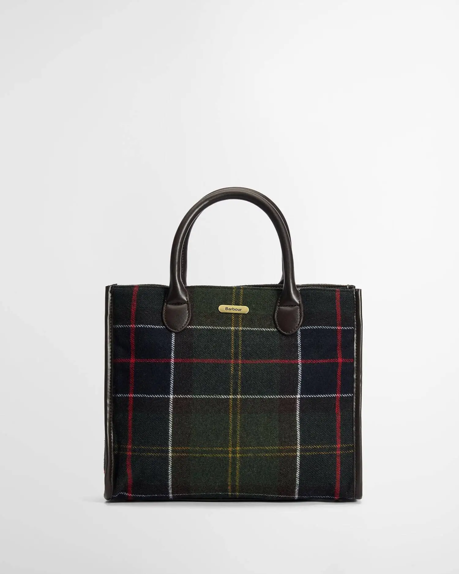 BORSA TOTE BARRHIL IN TARTAN