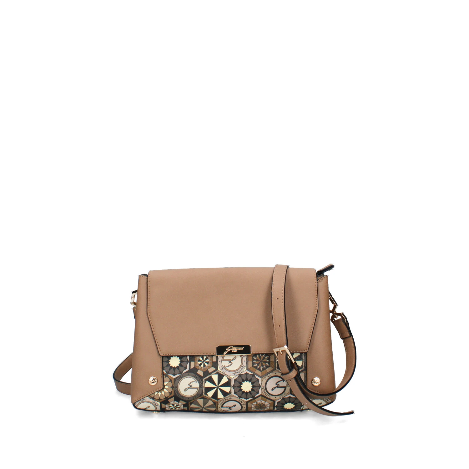 BORSA A SPALLA BINTD8356WZ DONNA BEIGE