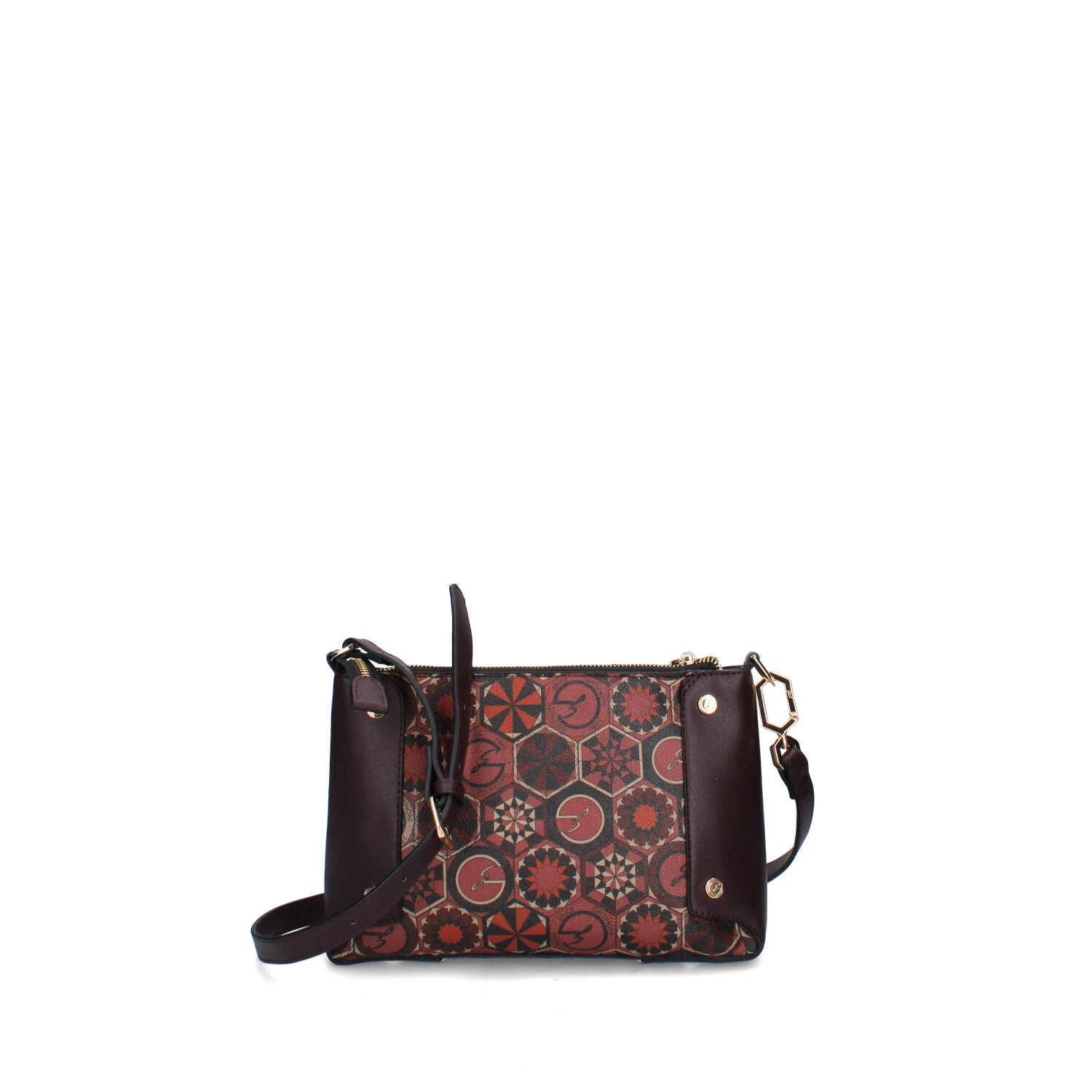 BORSA A SPALLA BINTD8396WZ DONNA BORDEAUX