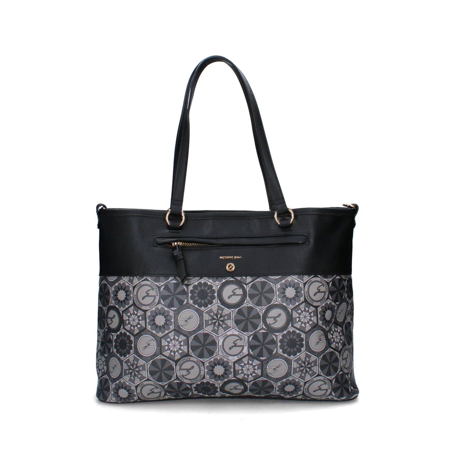 BORSA A SPALLA BINTD8708WZ DONNA GRIGIO