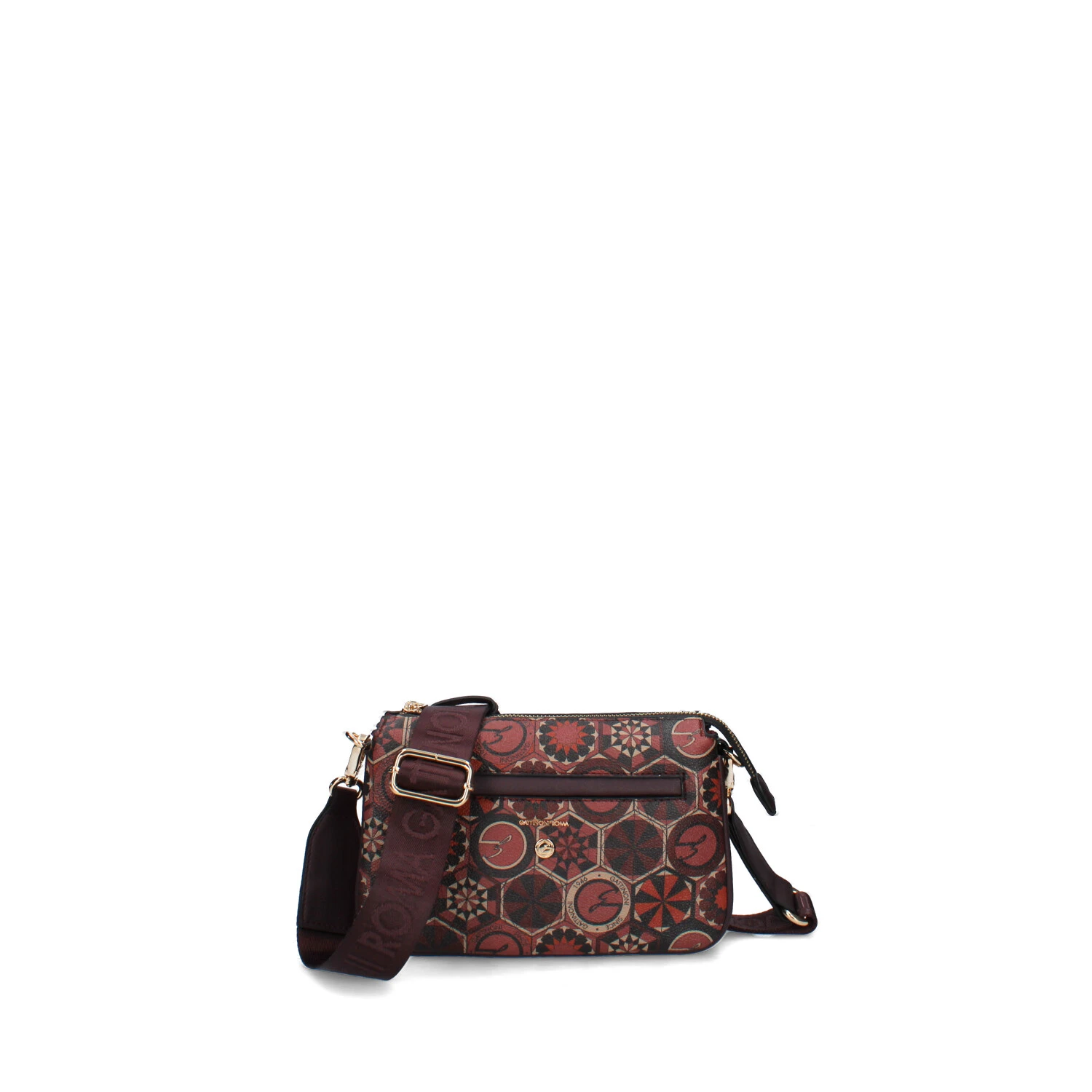 BORSA A SPALLA BINTD8391WZ DONNA BORDEAUX