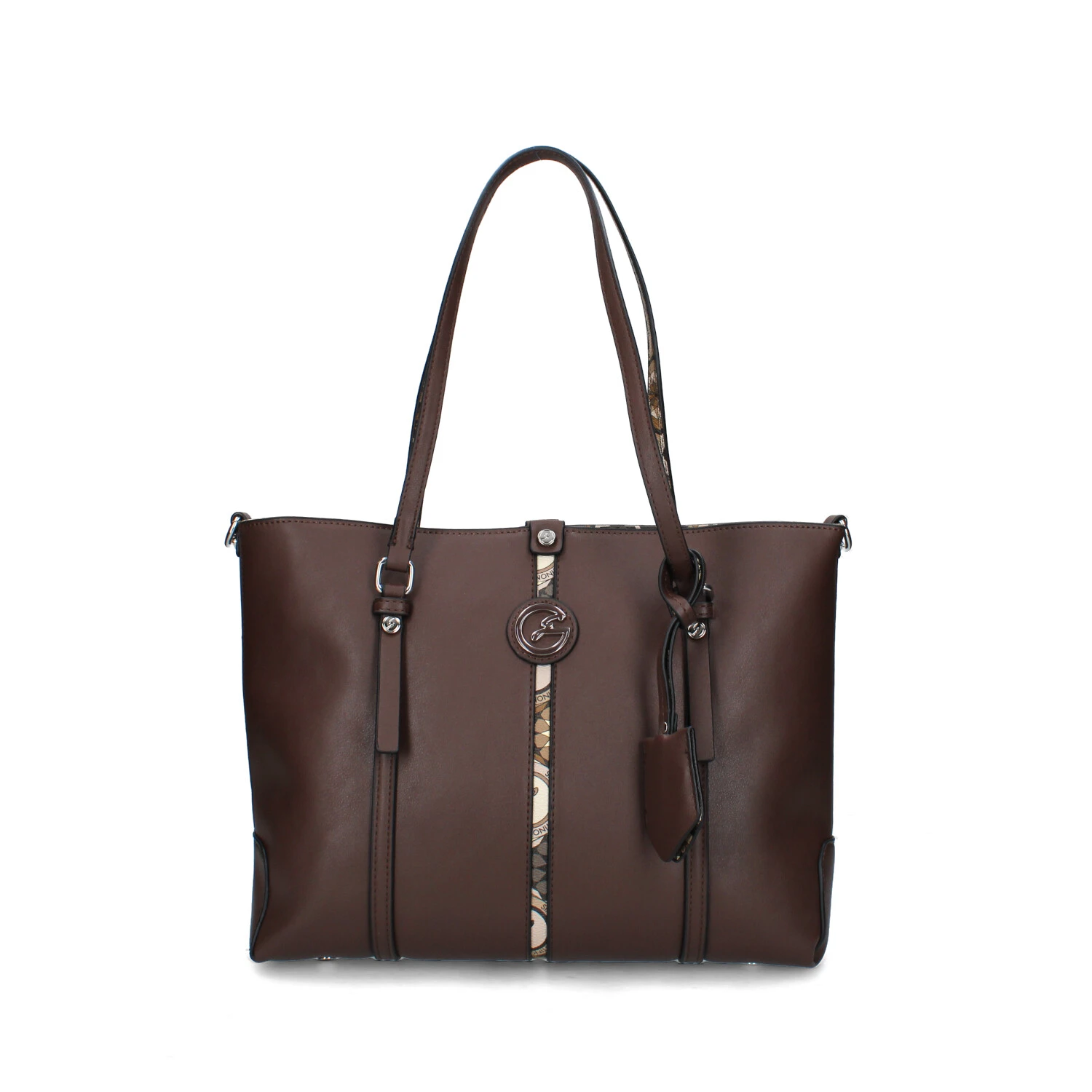 BORSA A SPALLA BEN2E8580WV DONNA MARRONE