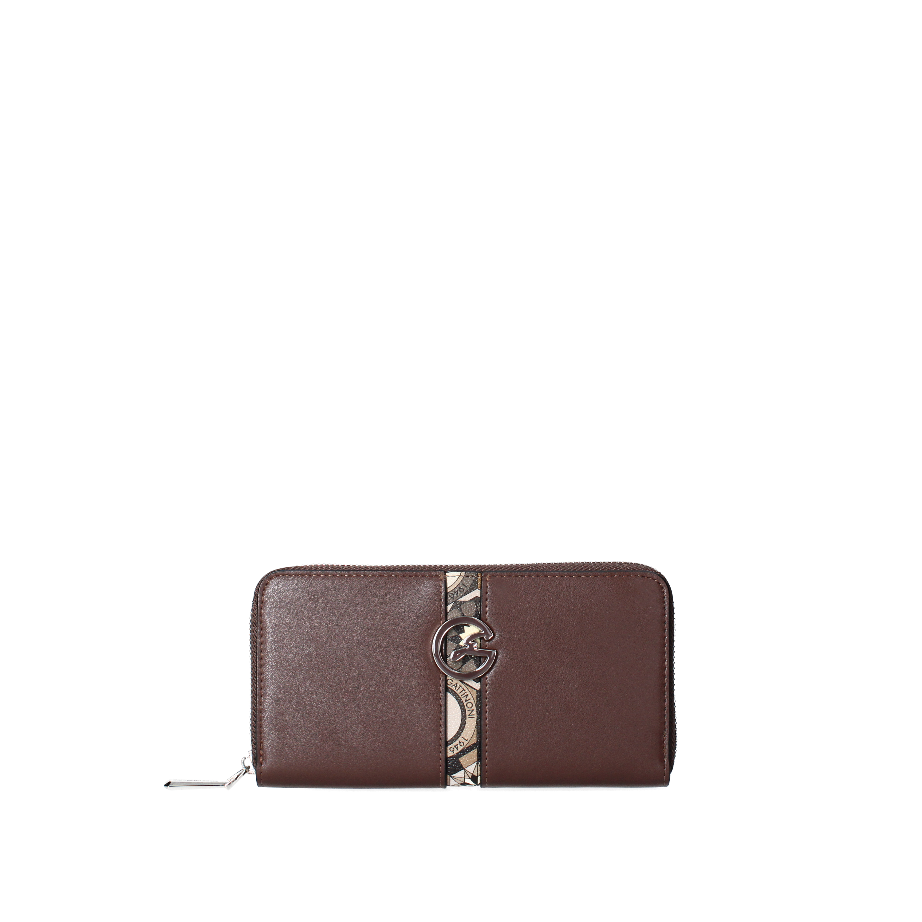PORTAFOGLIO ESTHER L.ZIP WALLET DONNA MARRONE