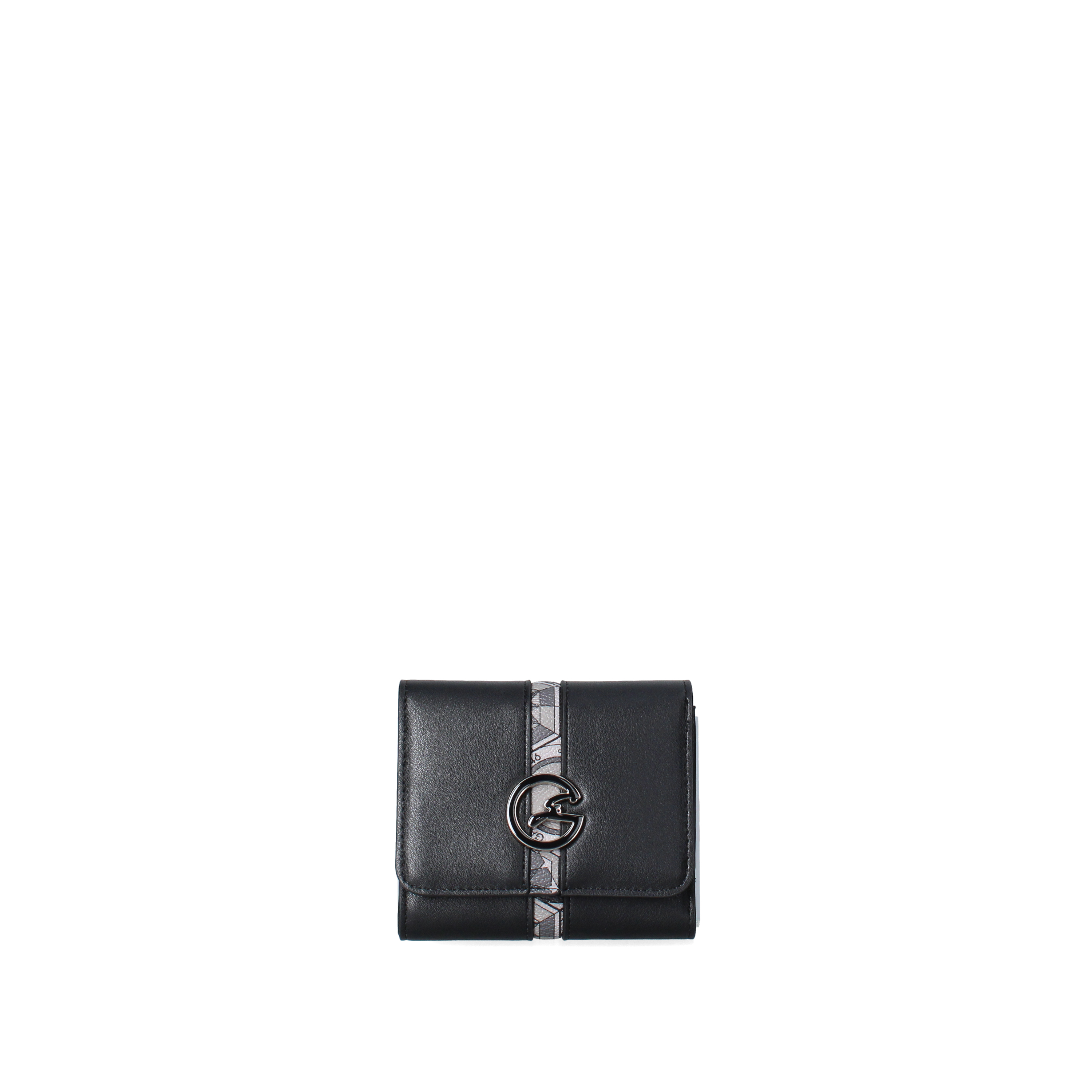 PORTAFOGLIO WEN2E8584WV ESTHER S. FLAP WALLET PU/PVC DONNA NERO