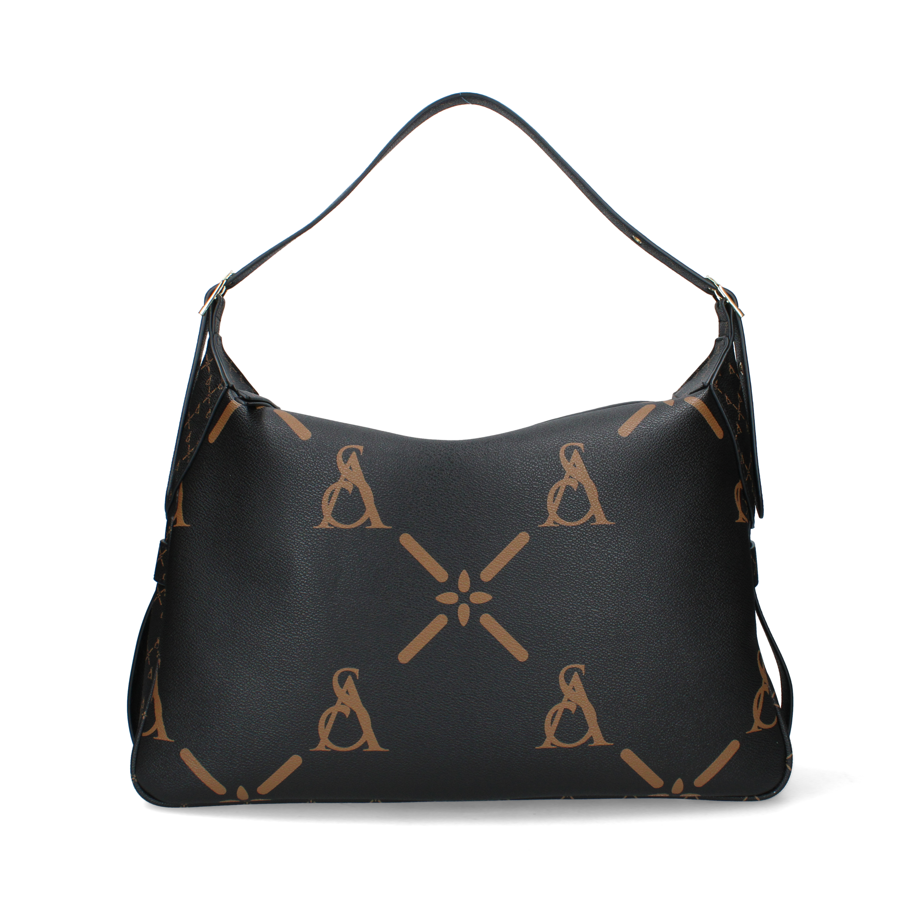 BORSA A SPALLA 17705-MIL-W5B-A DONNA NERO