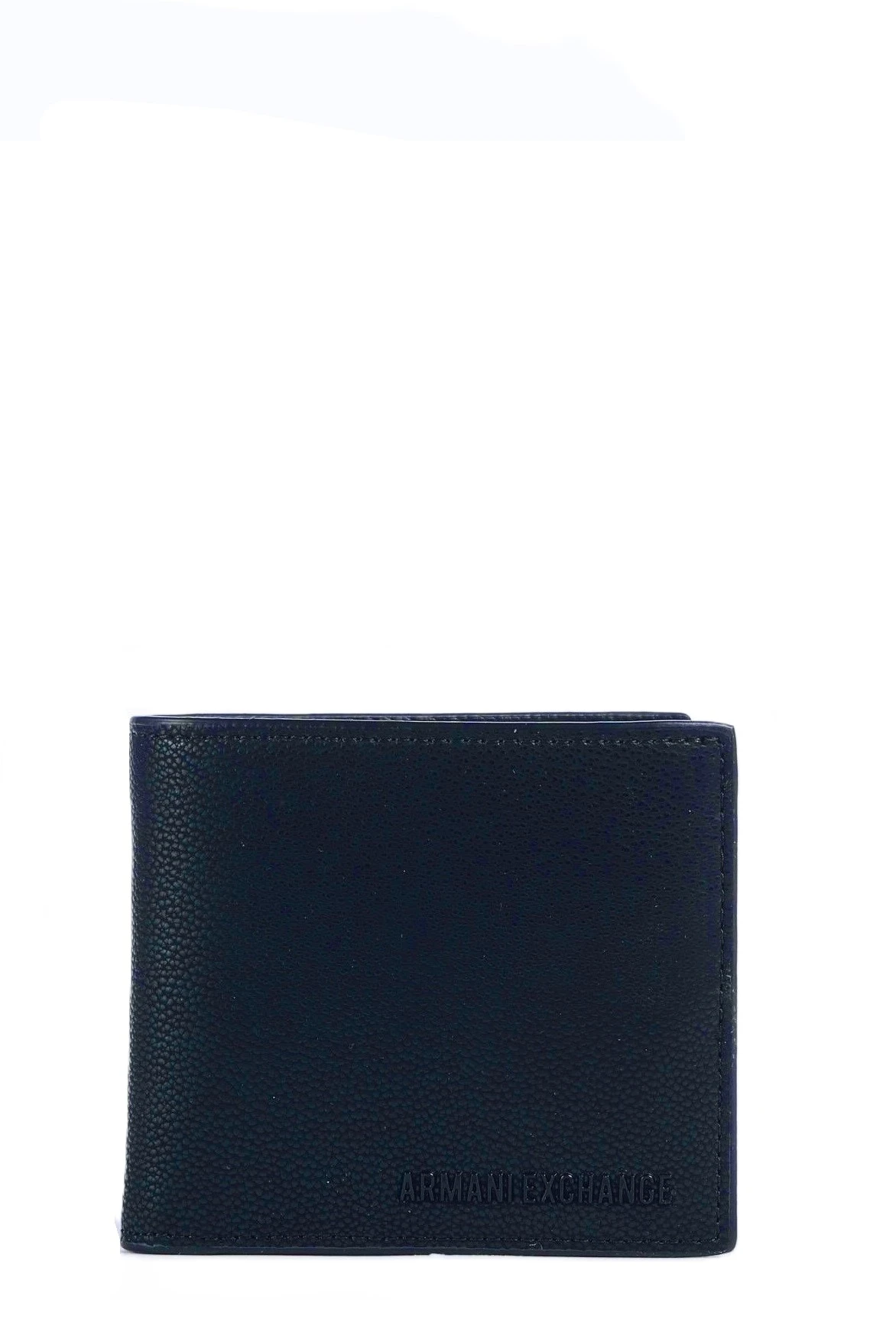 PORTAFOGLIO COMPATTO IN SIMILPELLE UOMO BLU