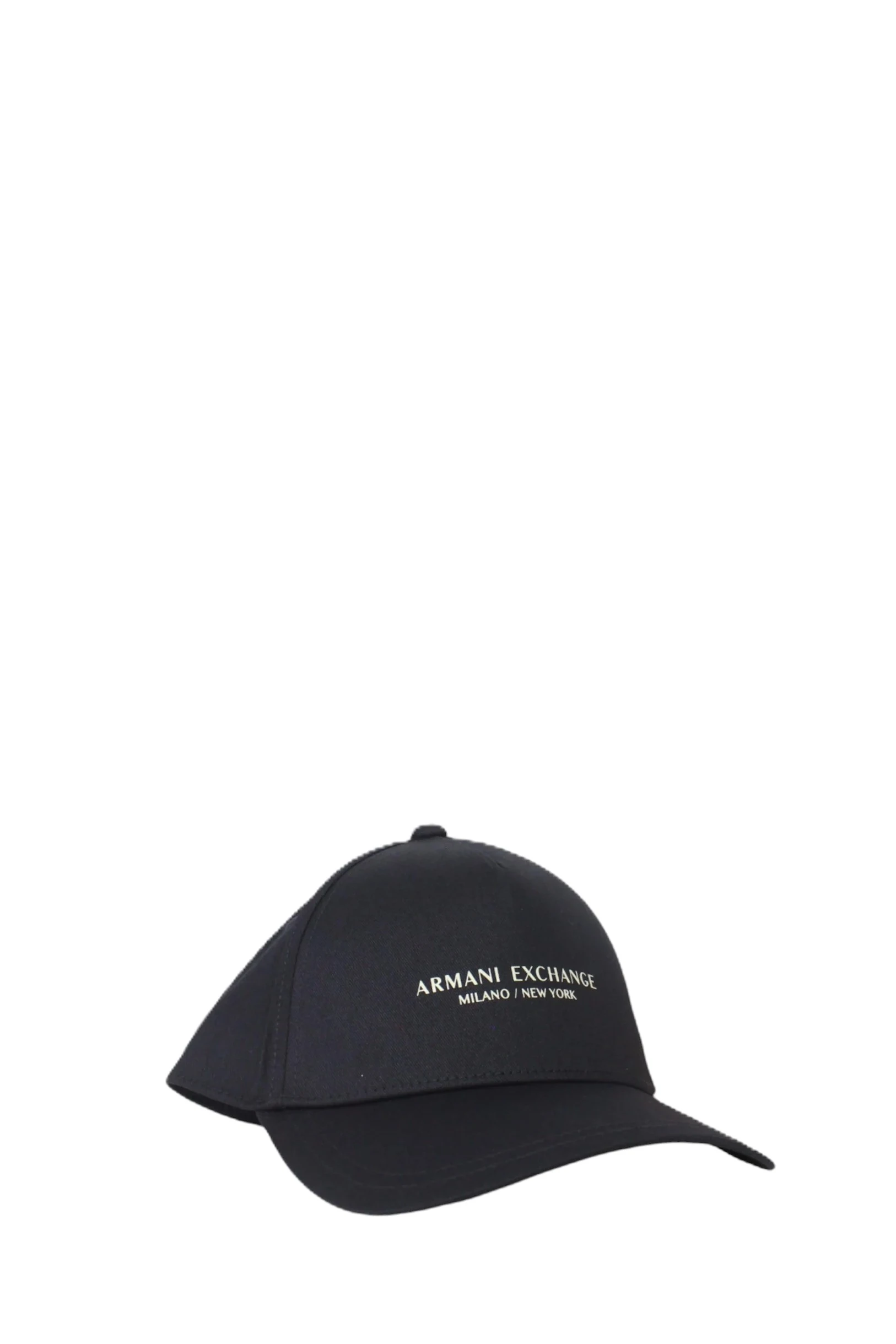 CAPPELLO BASEBALL CON LOGO IN RILIEVO UOMO BLU SCURO