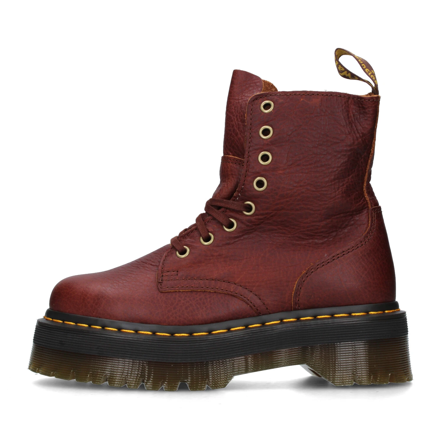 ANFIBI JADON 8 EYE BOOT DONNA MARRONE