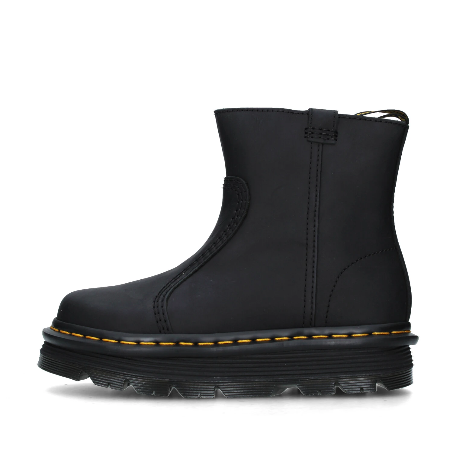 STIVALETTI TACCO BASSO ZEBZAG-RIGGER DONNA NERO