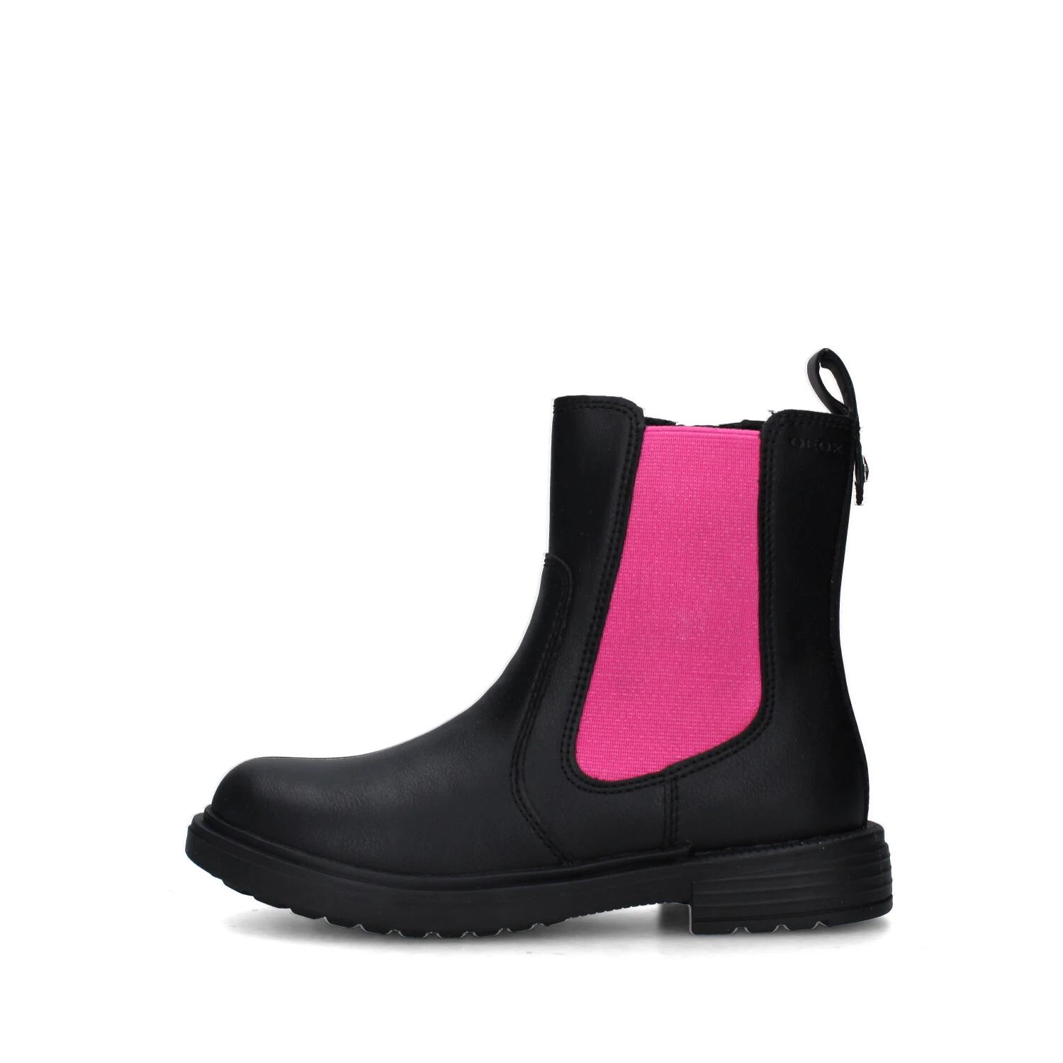 STIVALETTI TACCO BASSO J569QB0BCNH ECLAIR BAMBINA NERO