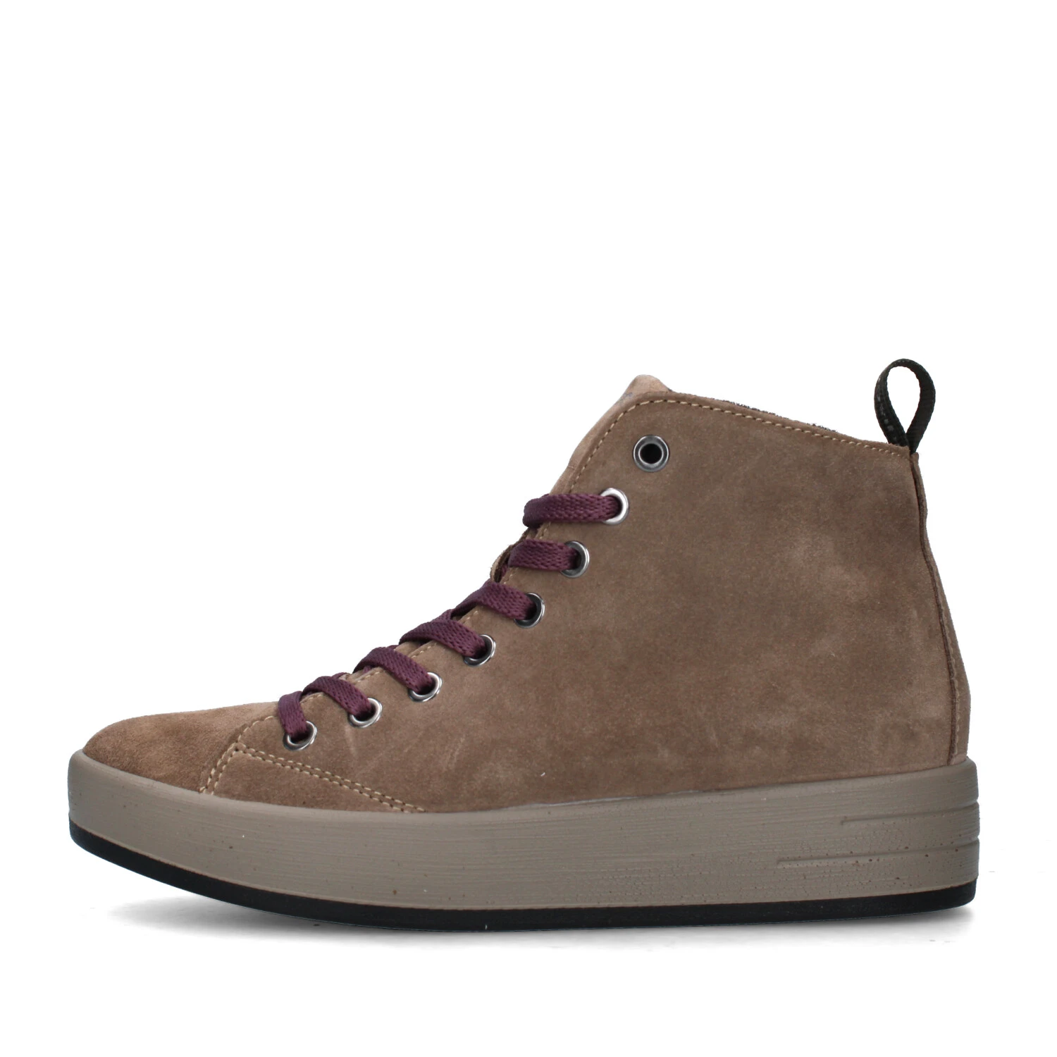 SNEAKERS ALTE 8668222 DONNA BEIGE