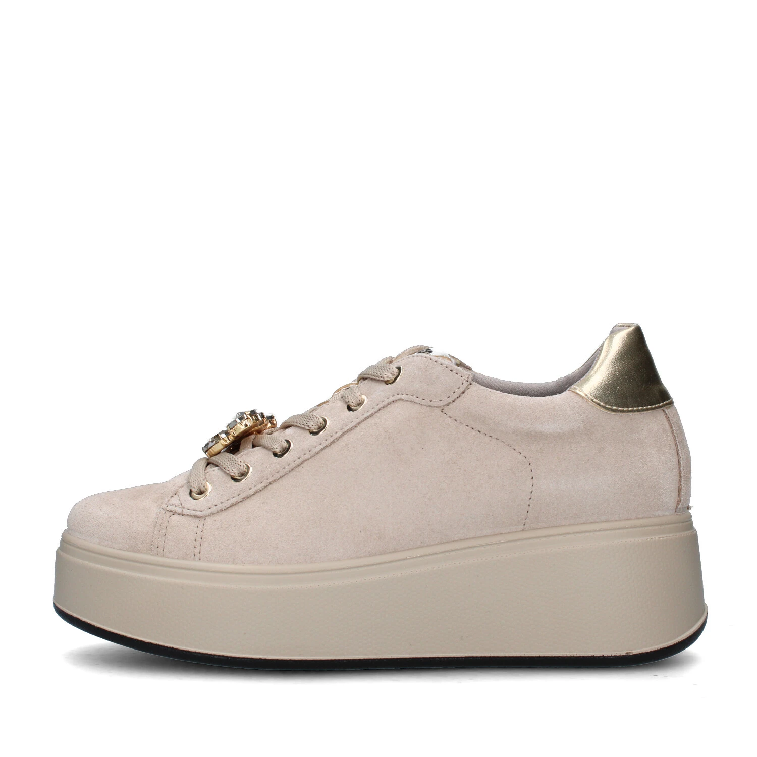 SNEAKERS PLATFORM 8671233 DONNA BEIGE