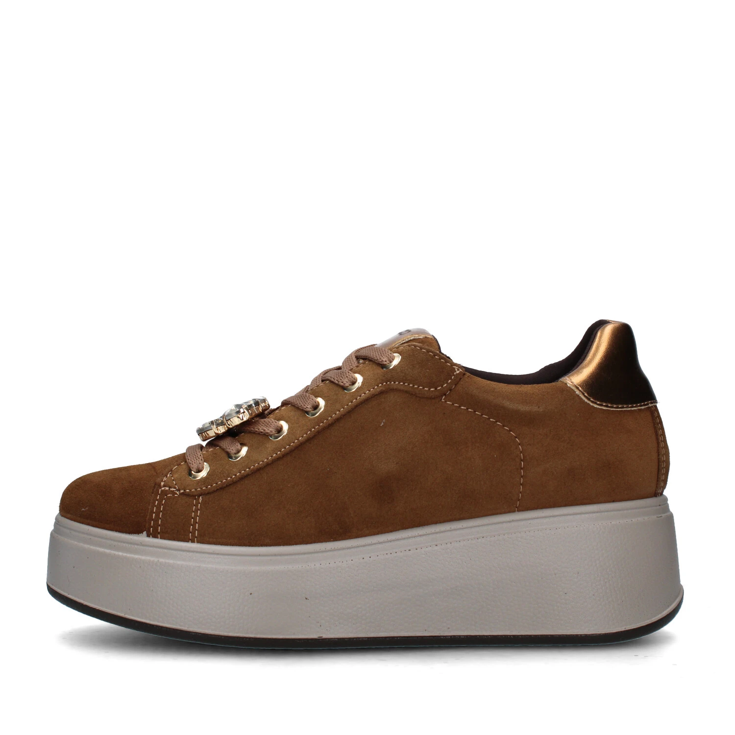 SNEAKERS PLATFORM 8671244 DONNA CUOIO