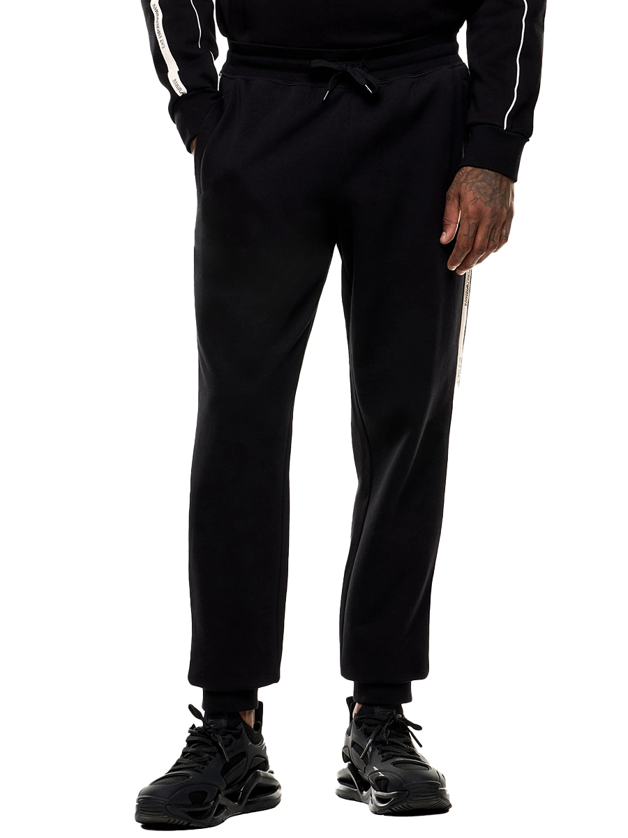 PANTALONI JOGGERS CON COULISSE REGOLABILE UOMO NERO