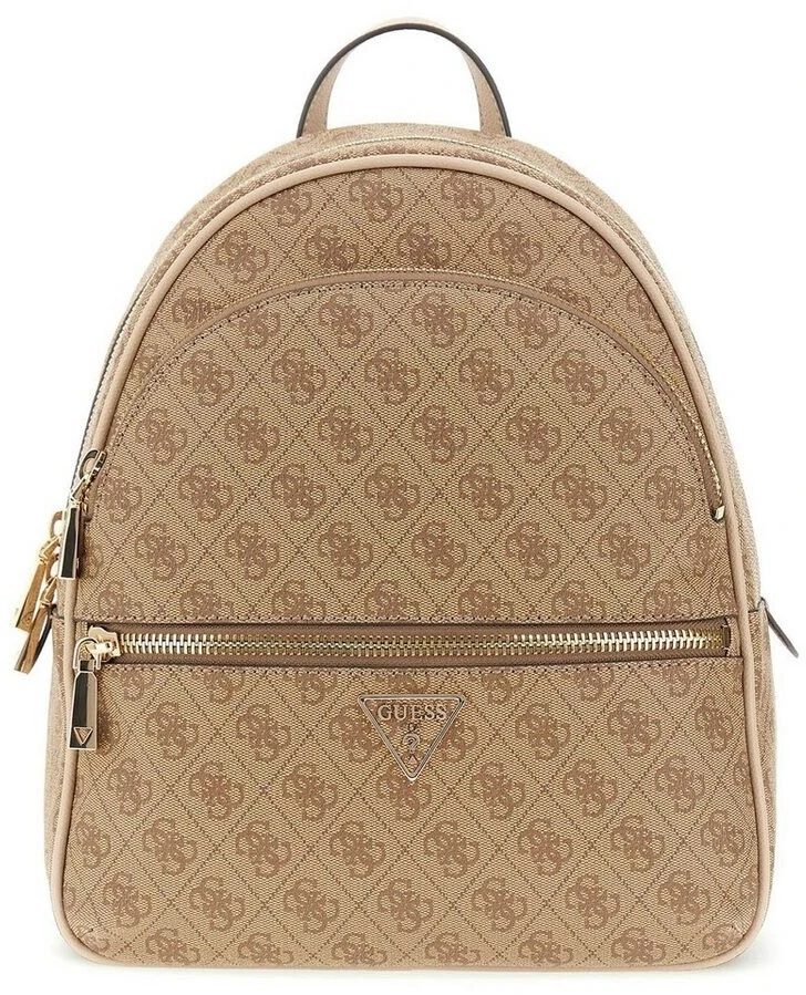 ZAINO IN SIMILPELLE CON STAMPA MONOGRAM DONNA BEIGE