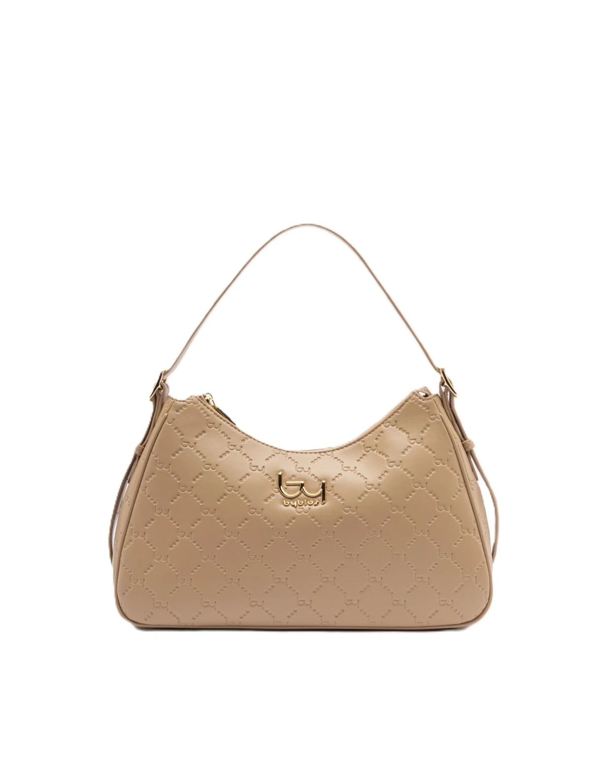 BORSA A SPALLA BYBS68B03 DONNA BEIGE