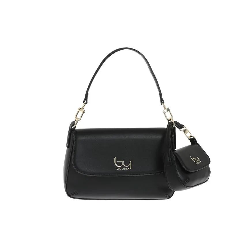 BORSA A SPALLA BYBS46B01 DONNA NERO
