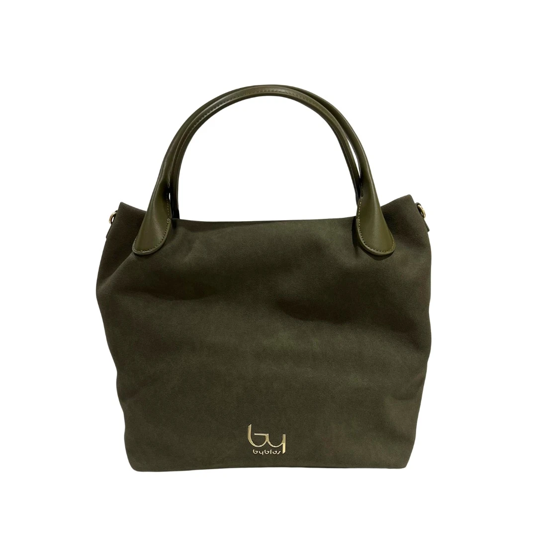 BORSA A SPALLA BYBS66B01S DONNA VERDE