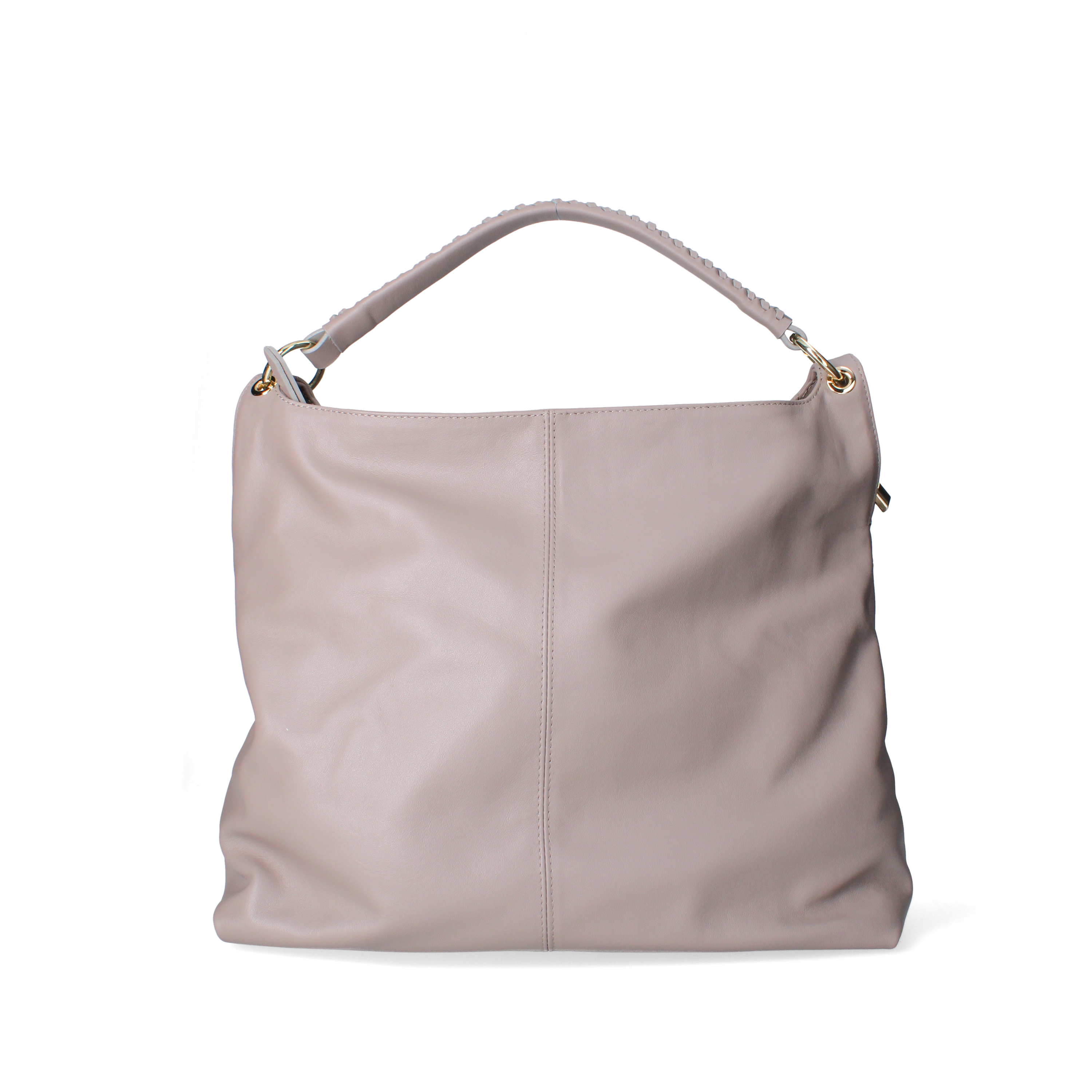 BORSA A SPALLA NH8111 DONNA GRIGIO