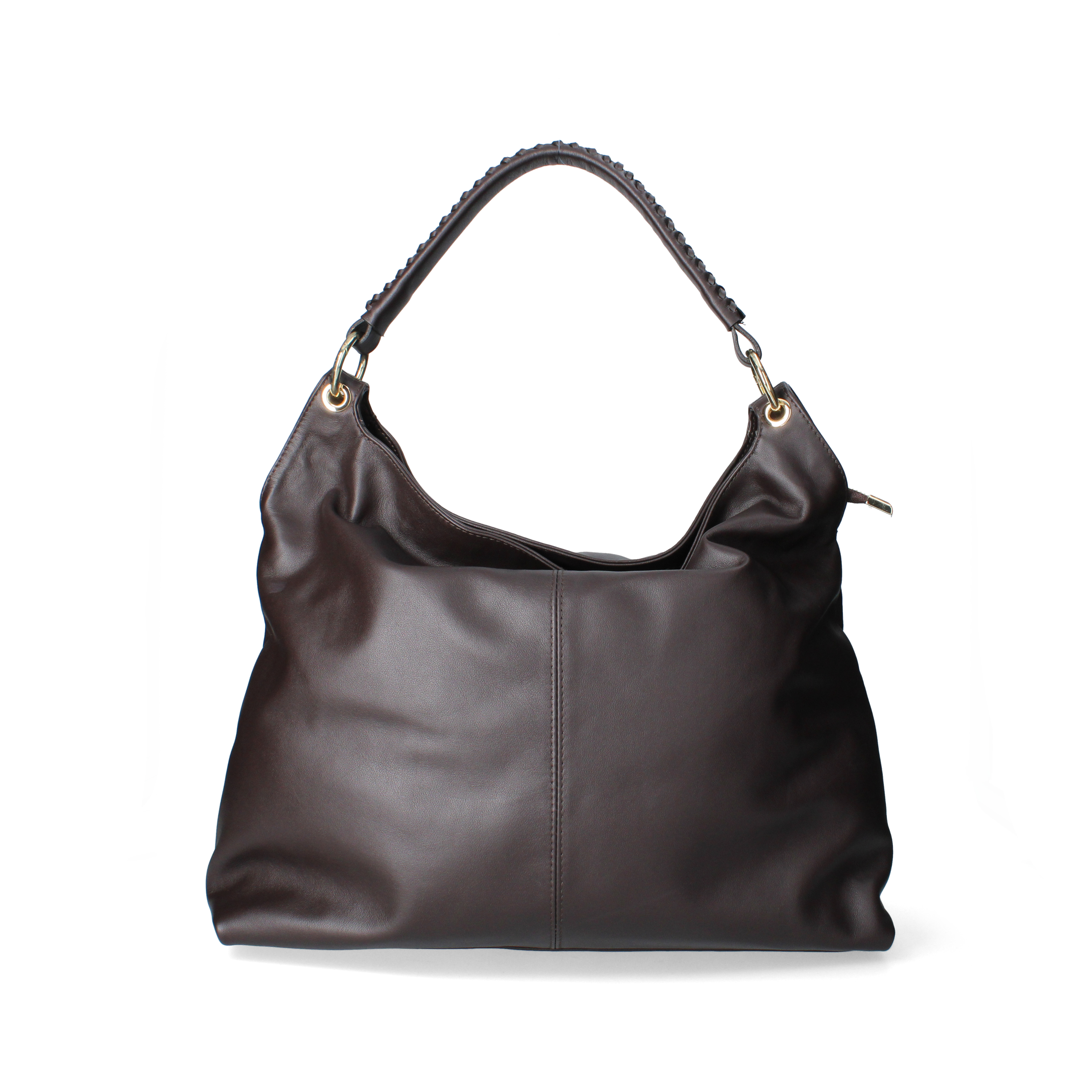 BORSA A SPALLA NH8111 DONNA MARRONE