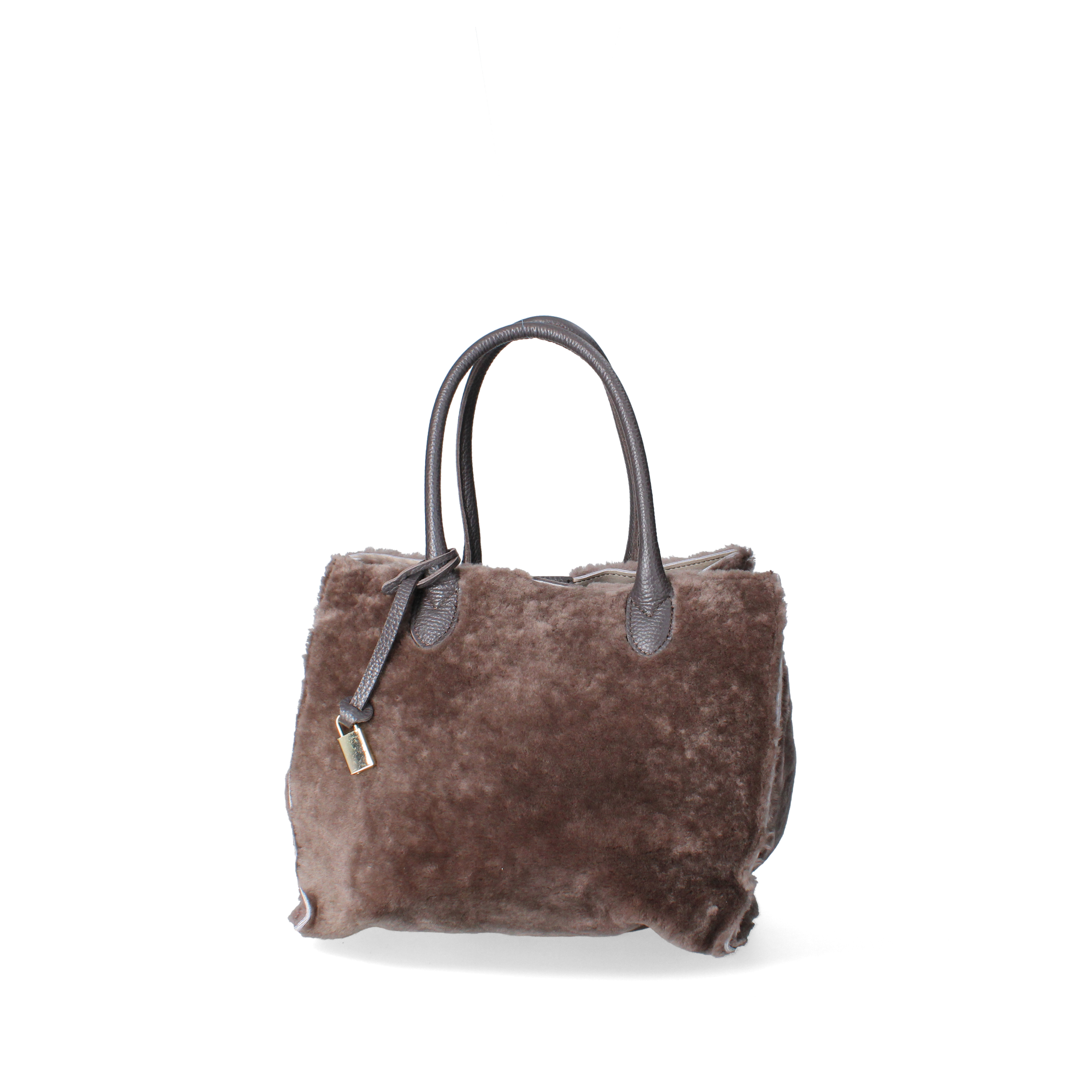 BORSA A SPALLA NH8411 DONNA MARRONE