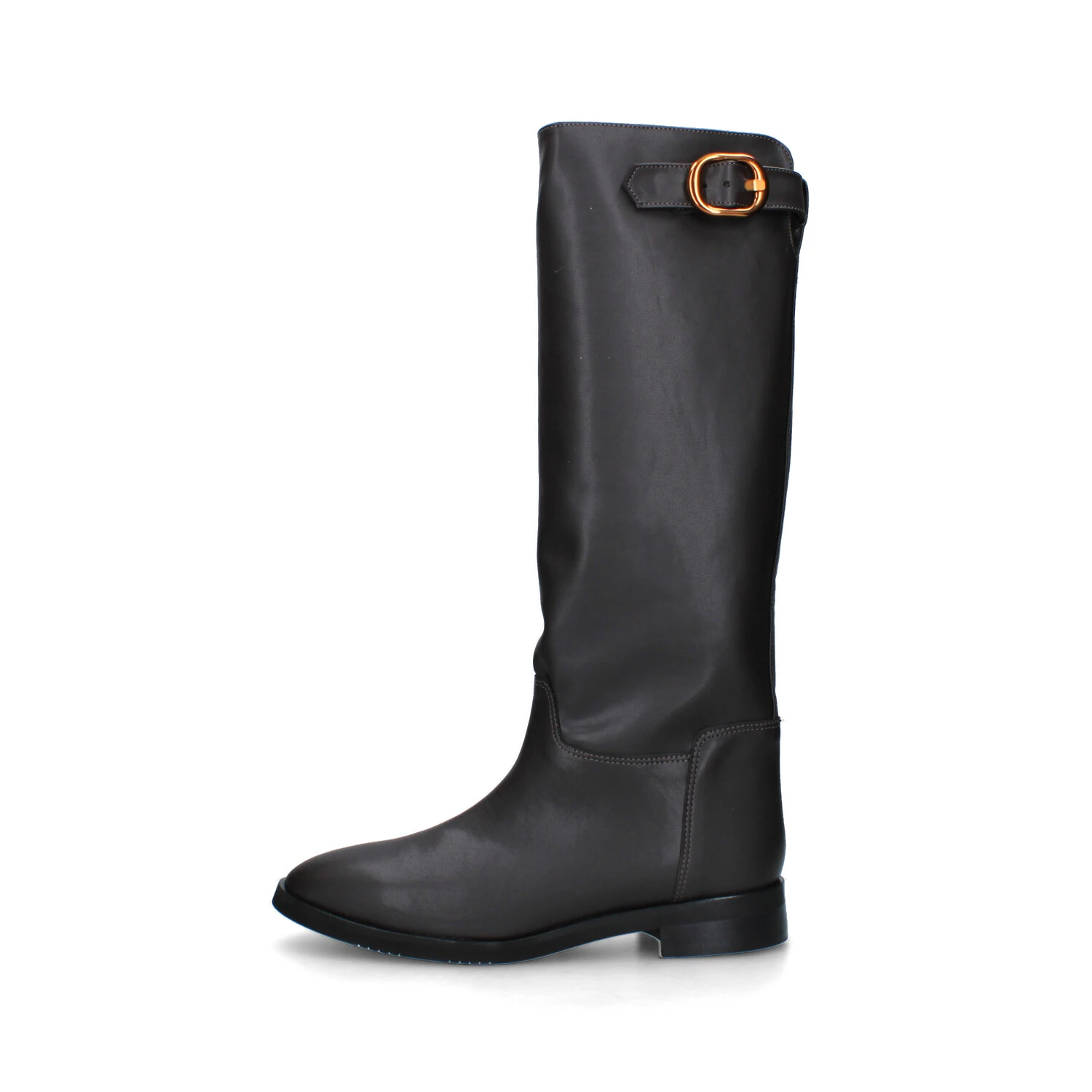 STIVALI TACCO BASSO 6328001 DONNA MARRONE
