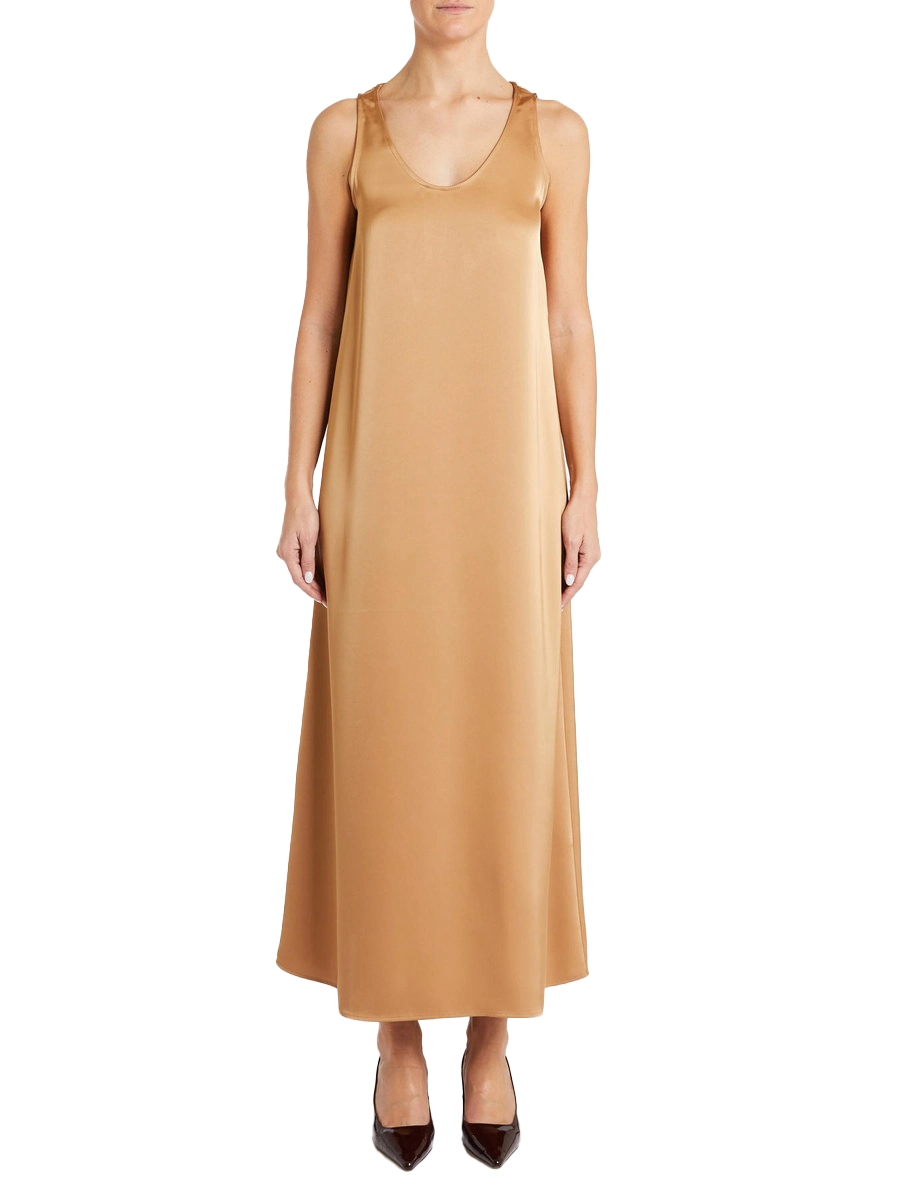 ABITO SOTTOVESTE IN RASO DONNA BEIGE