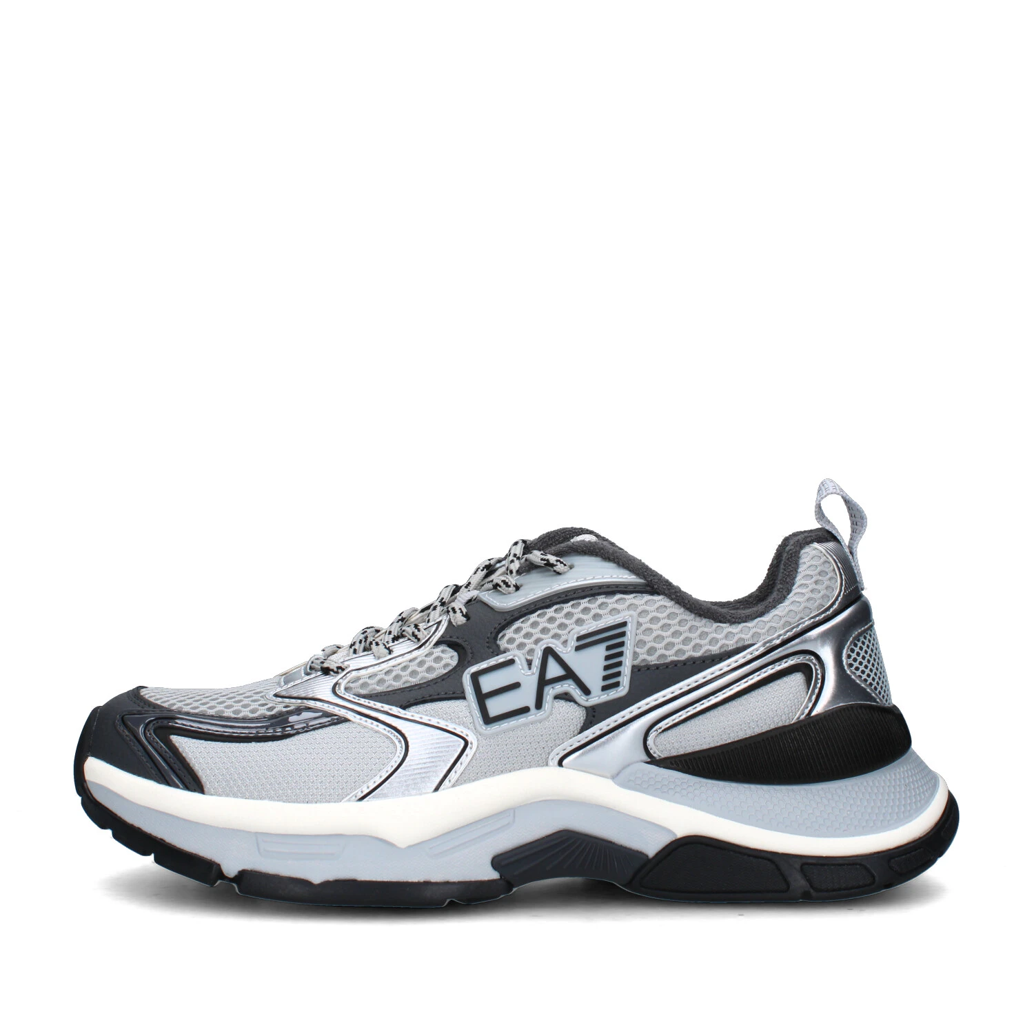 SNEAKERS BASSE MULTICOLORE UOMO GRIGIO NERO