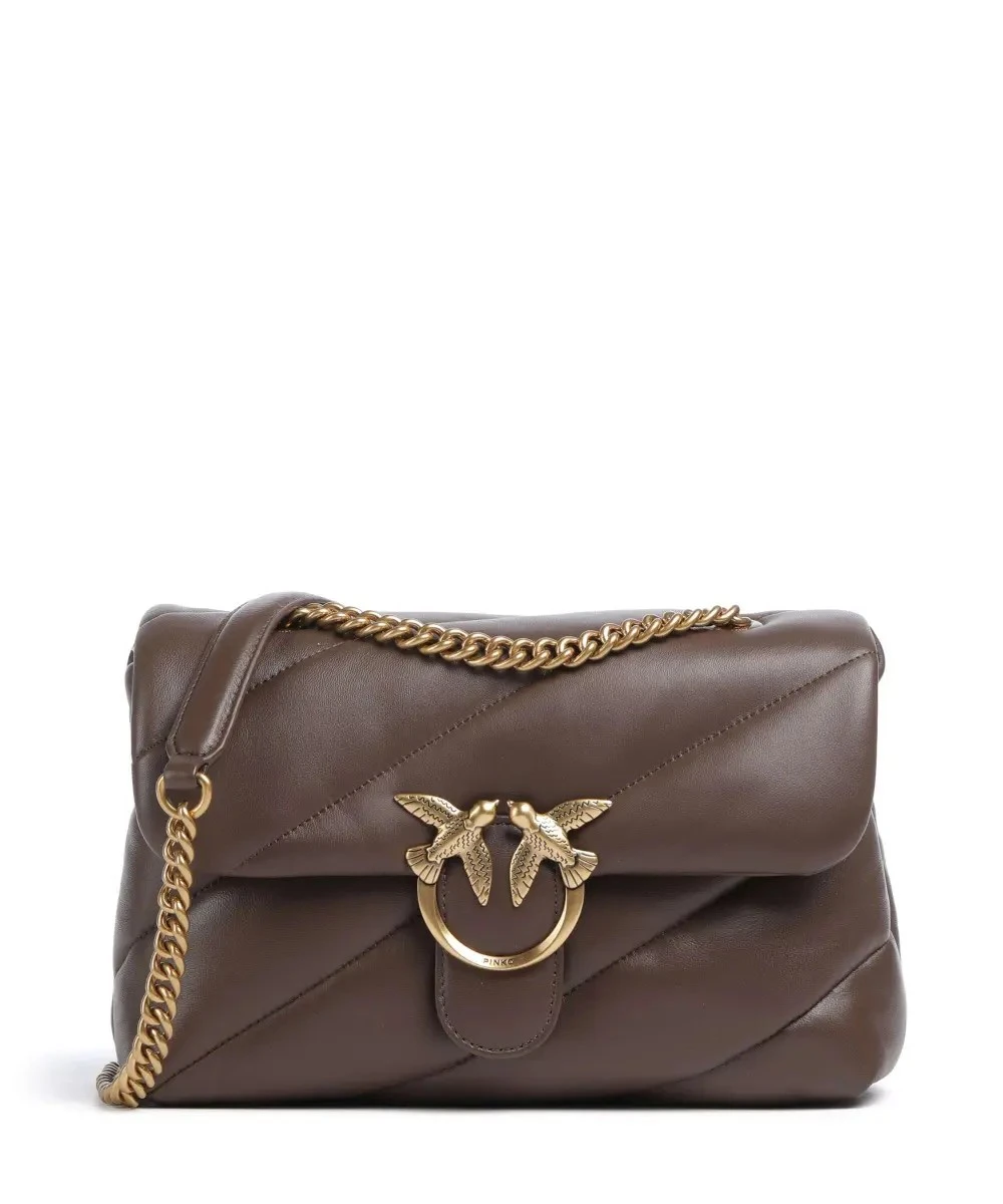 BORSA A SPALLA 100038A0F2 DONNA MARRONE