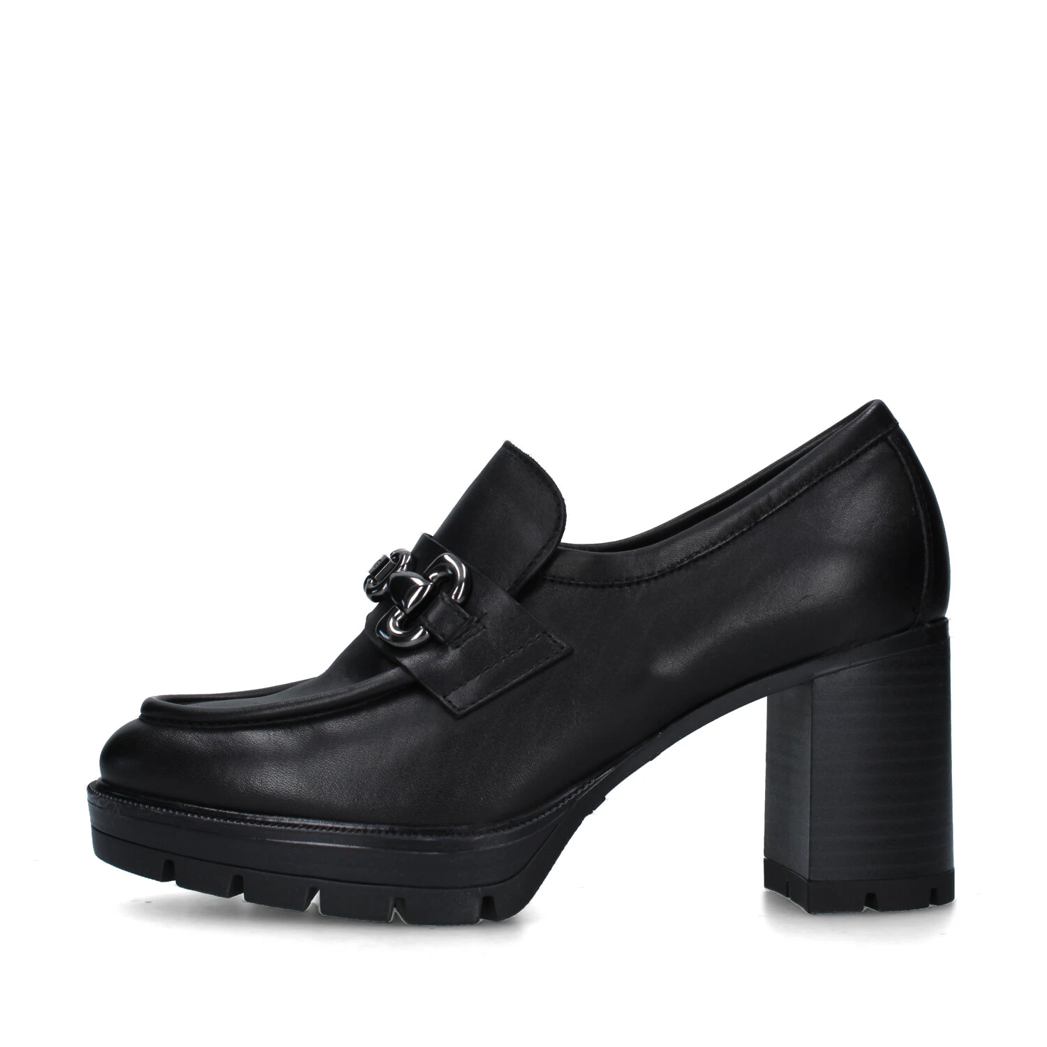 MOCASSINI I411432D DONNA NERO