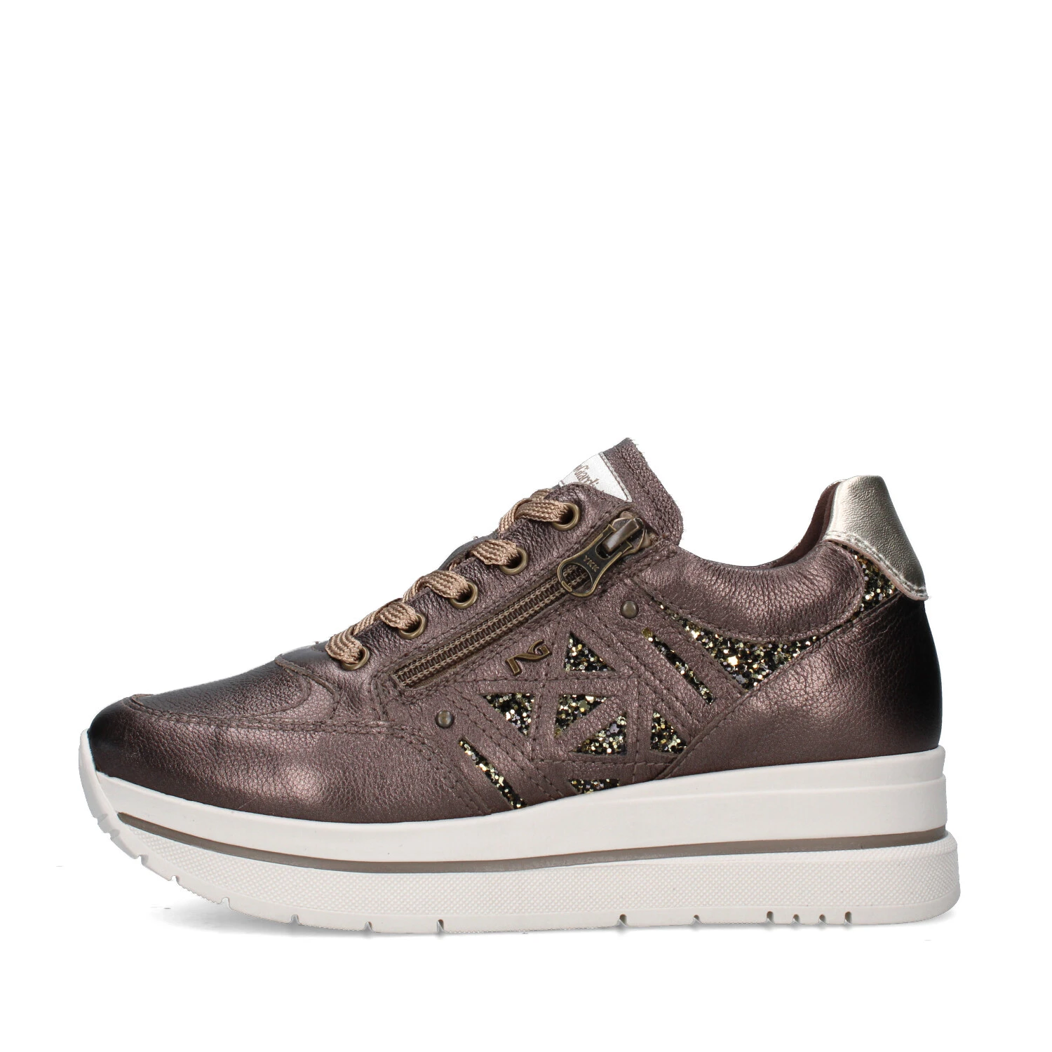 SNEAKERS PLATFORM I514101D DONNA MARRONE