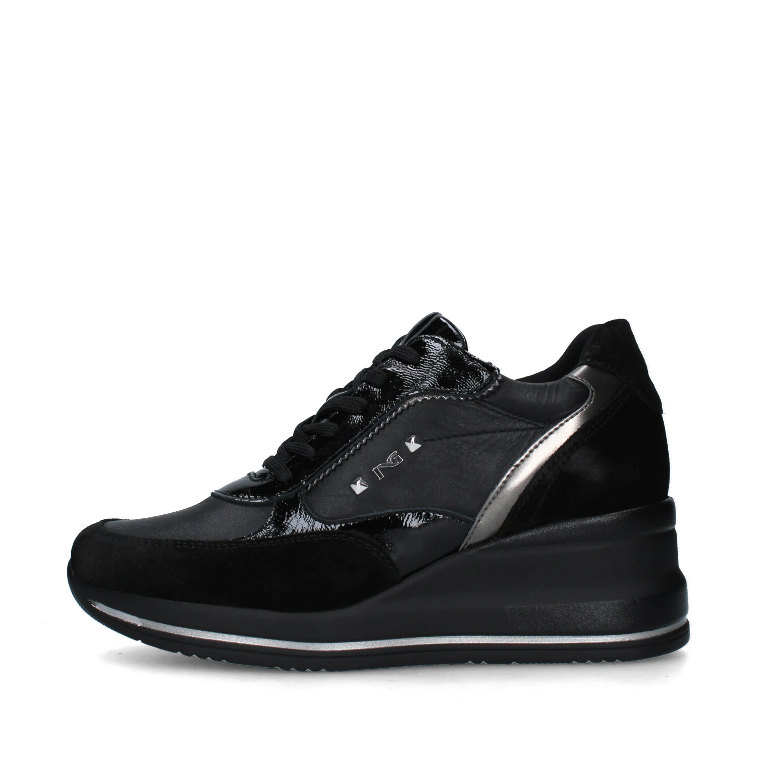 SNEAKERS PLATFORM I514130D DONNA NERO