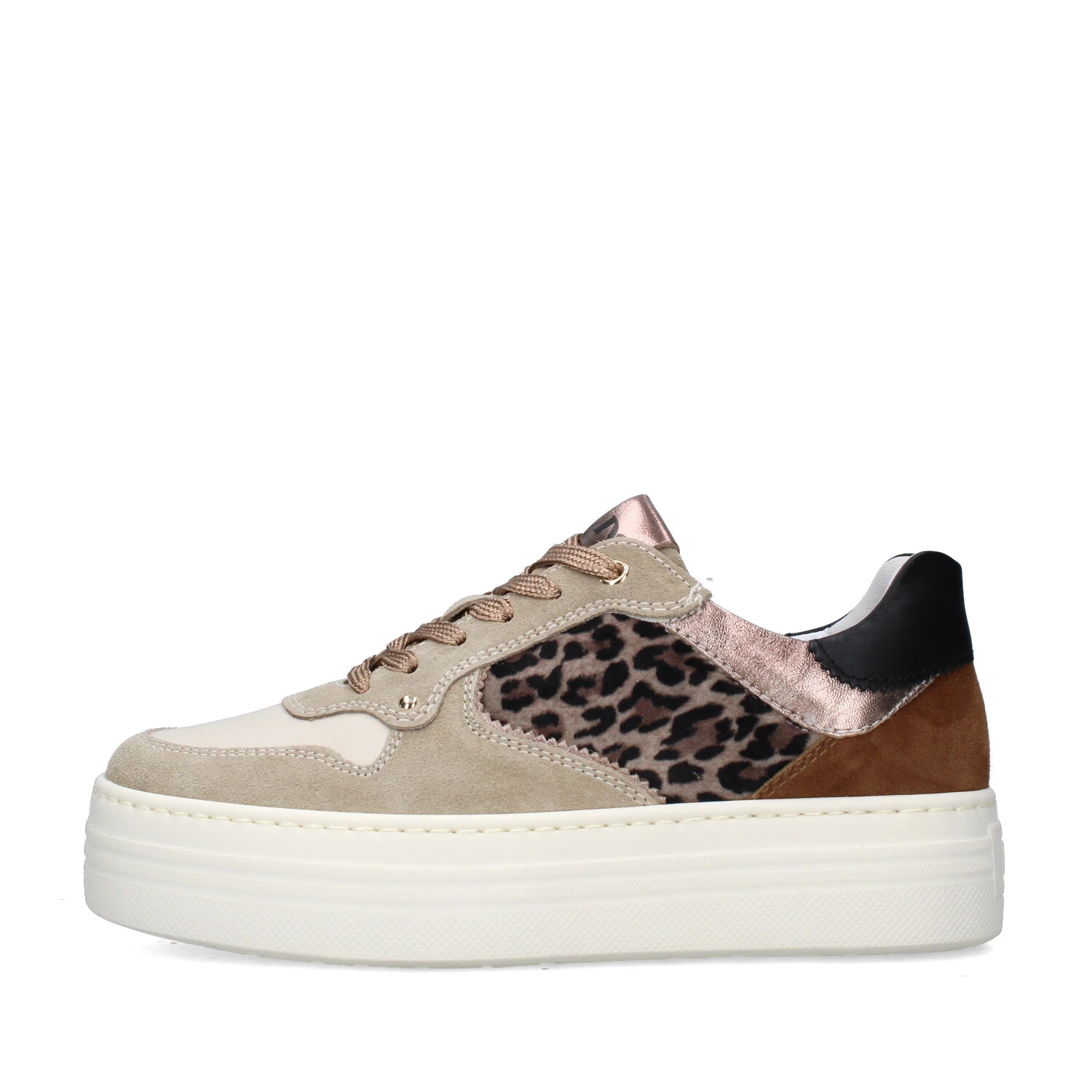 SNEAKERS PLATFORM I514181D DONNA BEIGE