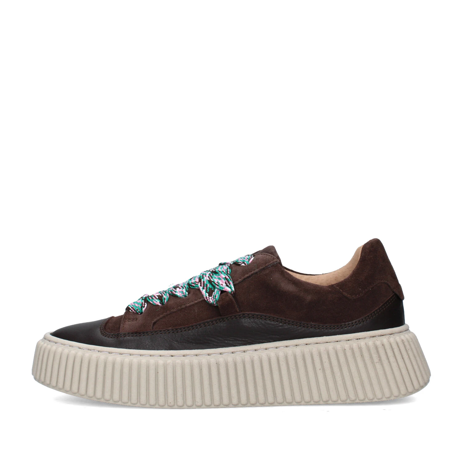 SNEAKERS BASSE 8205-C-RA DONNA MARRONE