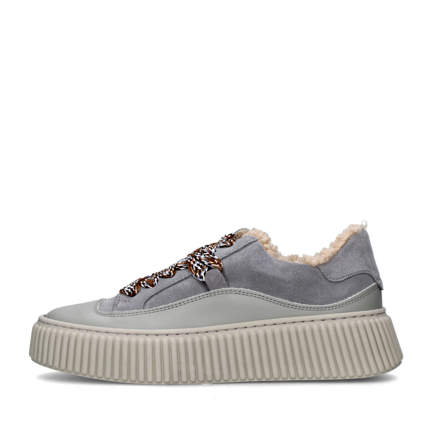 SNEAKERS 8205-PEL-RA DONNA ANTRACITE