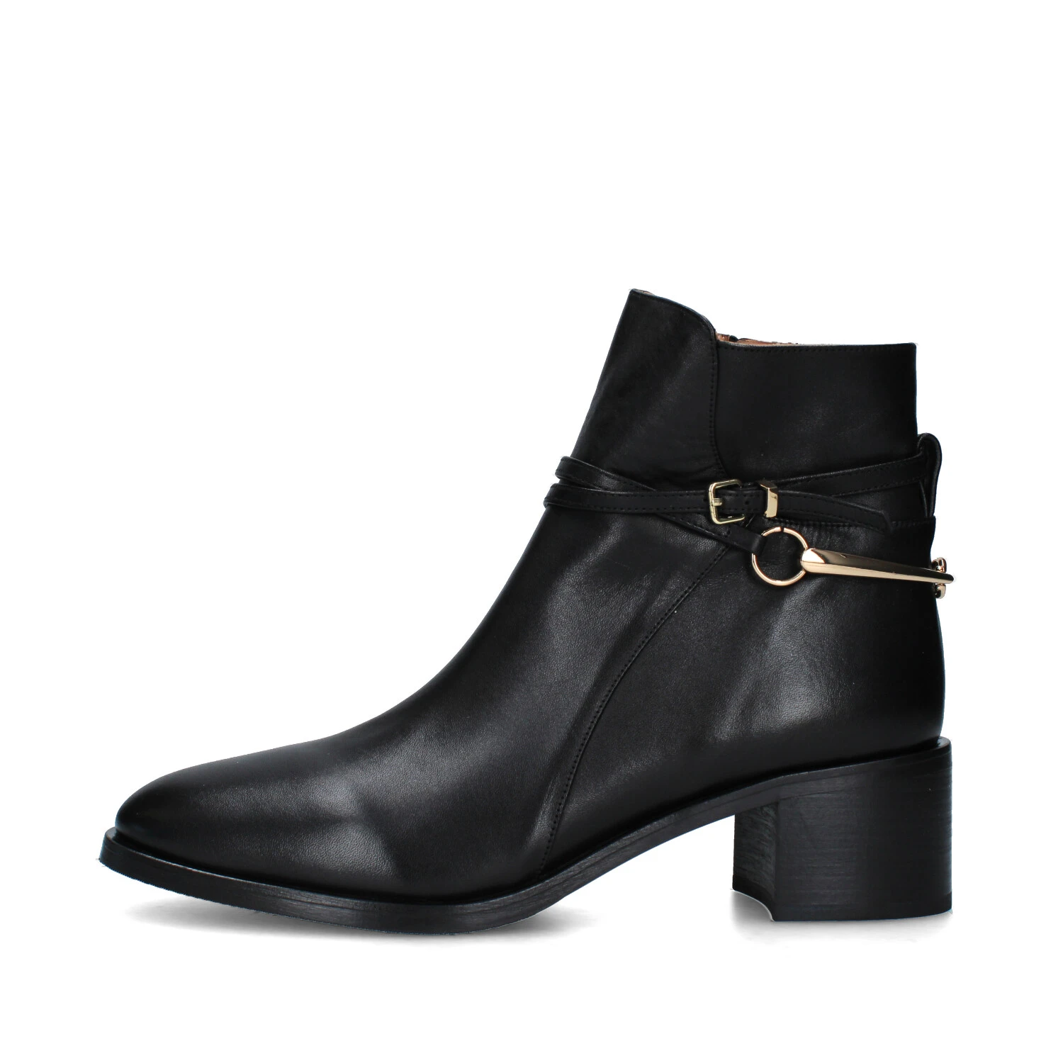 STIVALETTI TACCO ALTO 3007 DONNA NERO