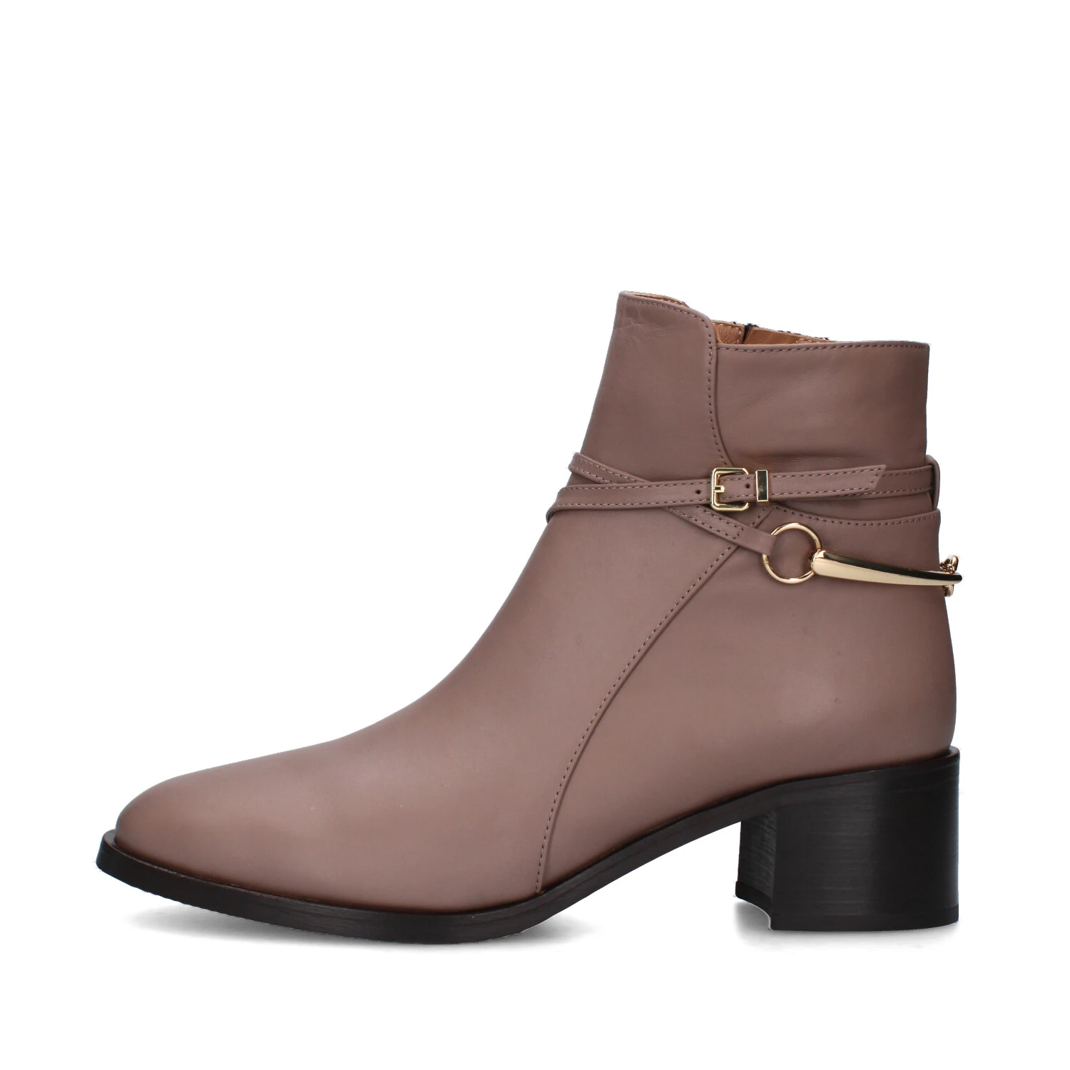STIVALETTI TACCO ALTO 3007 DONNA TORTORA