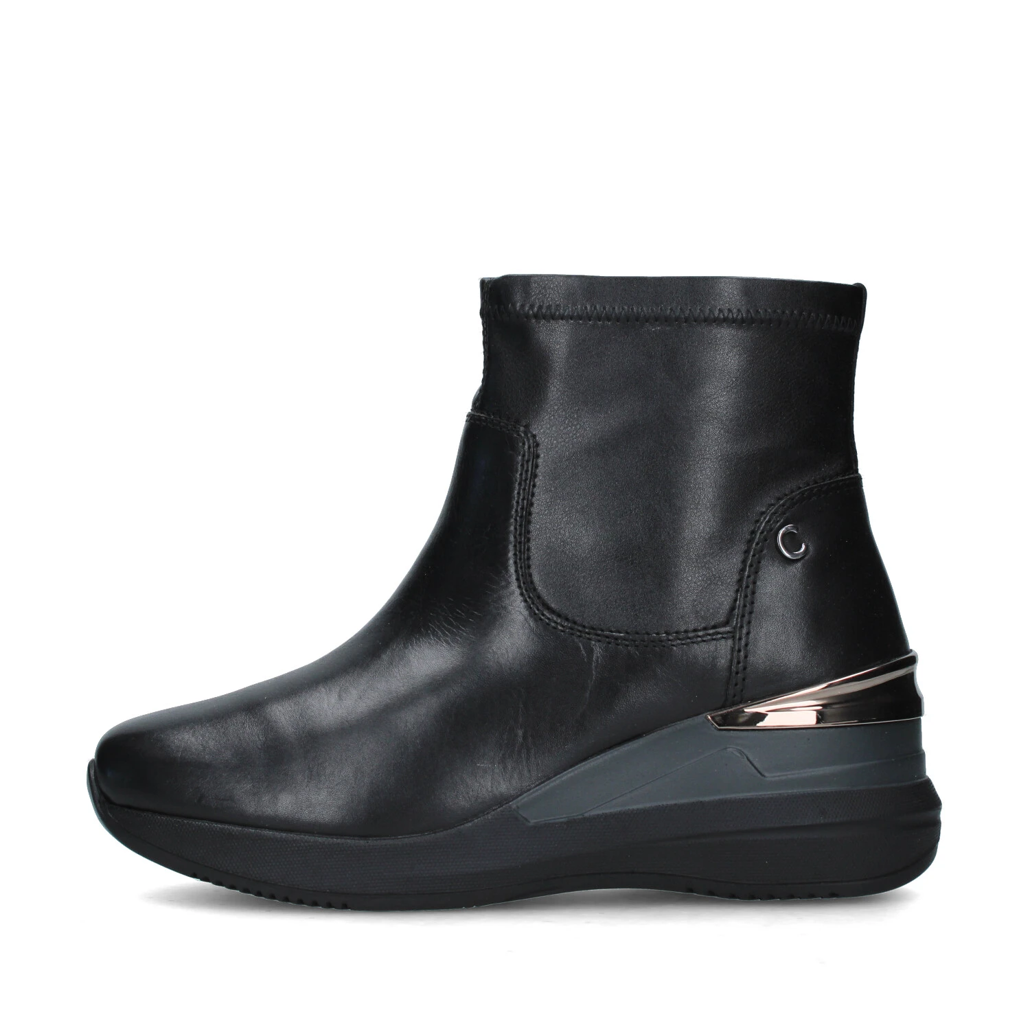 STIVALETTI TACCO BASSO IV2524013 DONNA NERO